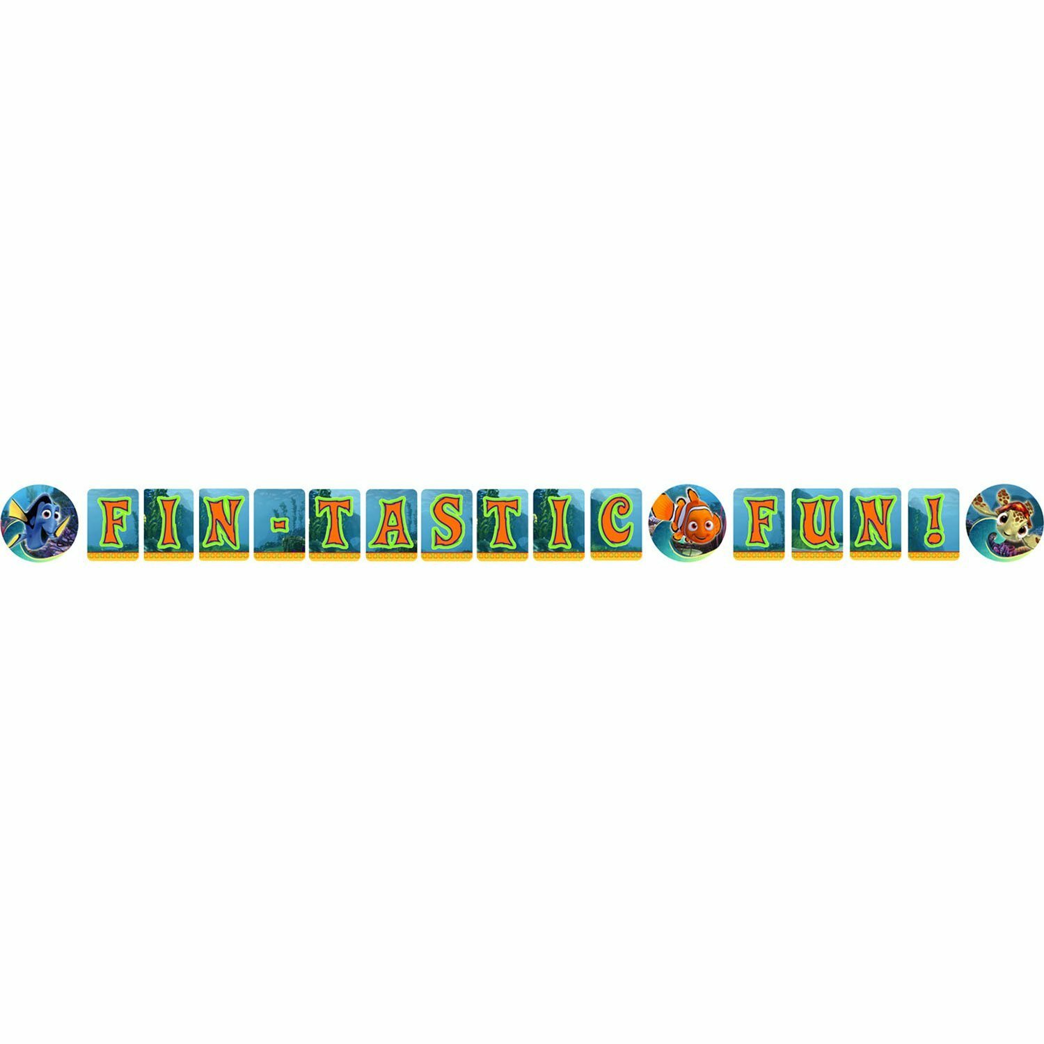 Finding Nemo Happy Birthday Banner