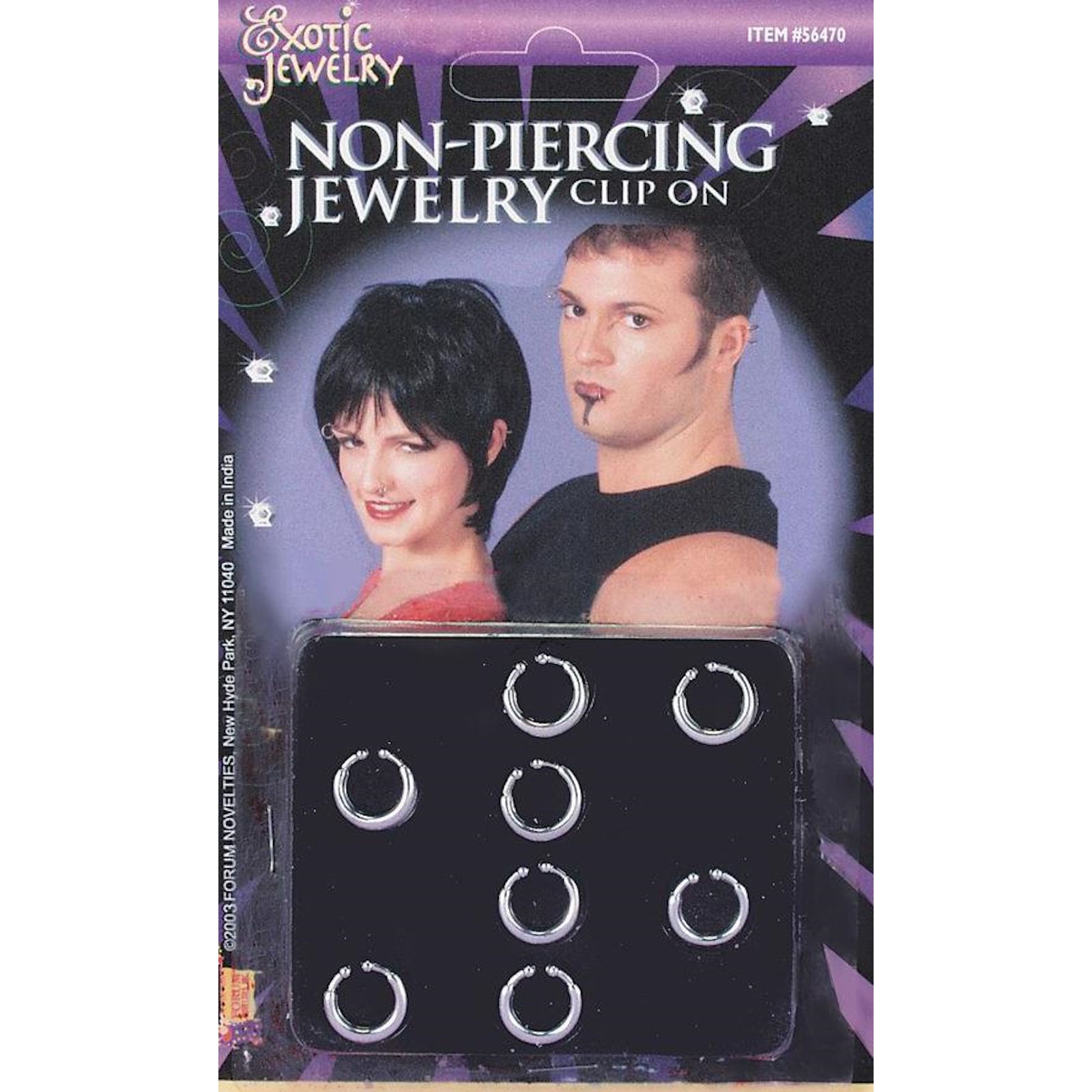 Non-Piercing Jewellery Adult Accessory Kit