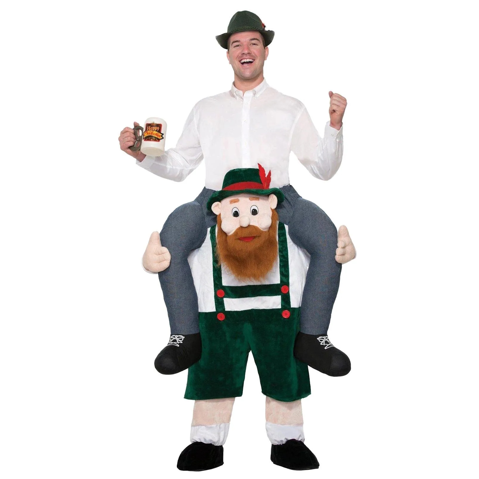 Beer Buddy Oktoberfest Piggyback Ride Adult Costume