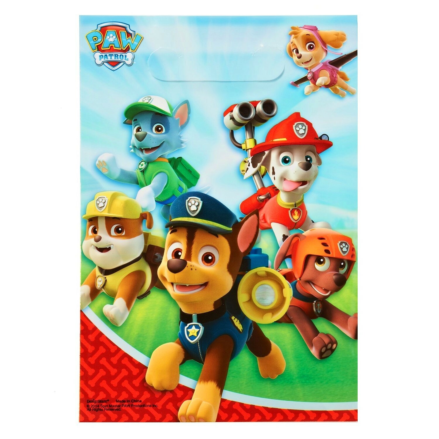 Paw Patrol Lolly/Treat Bags (Pack of 8)