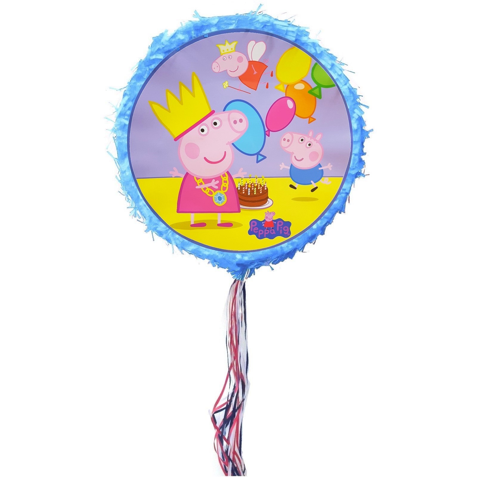 Peppa Pig Pull String Pinata