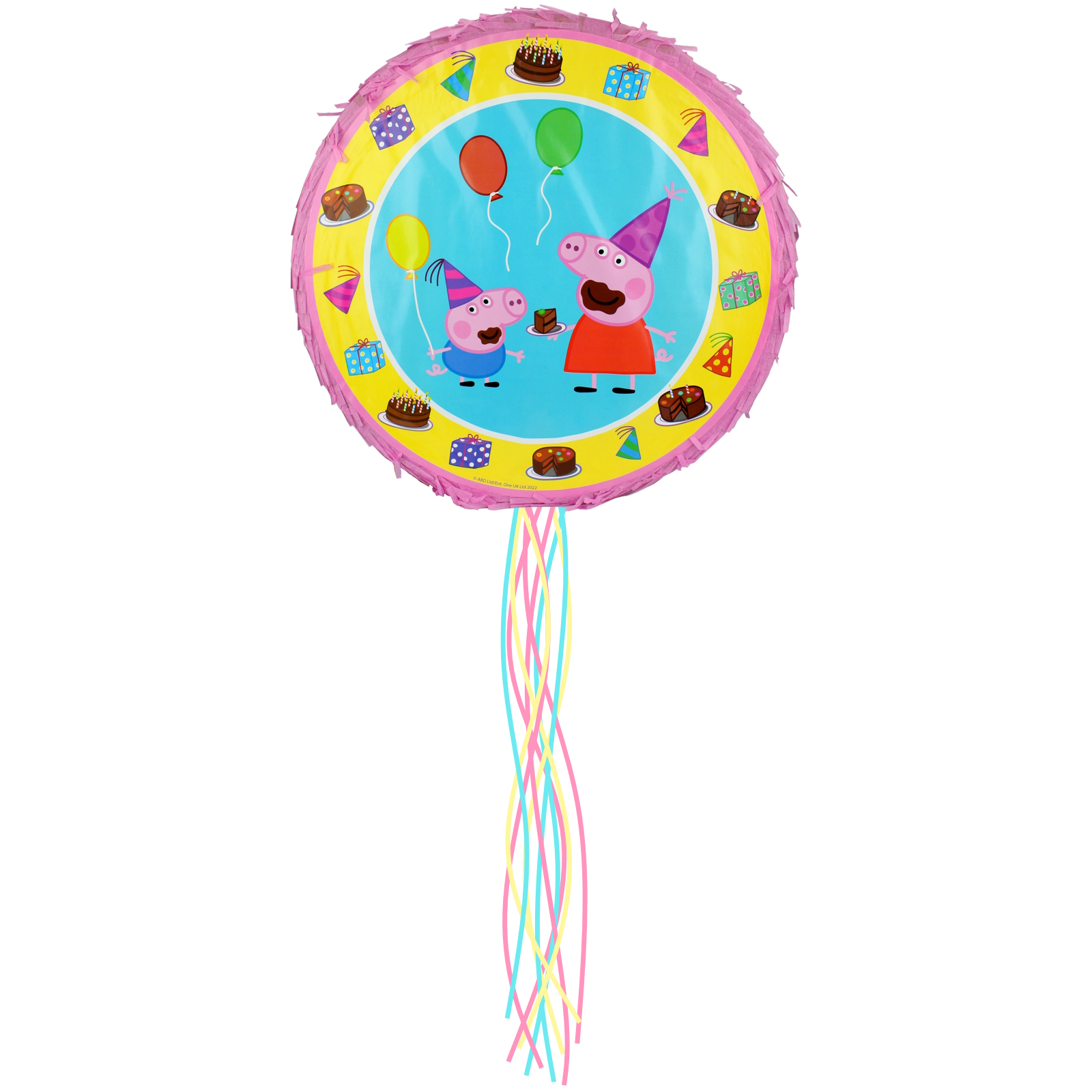 Peppa Pig and George Pull String Pinata