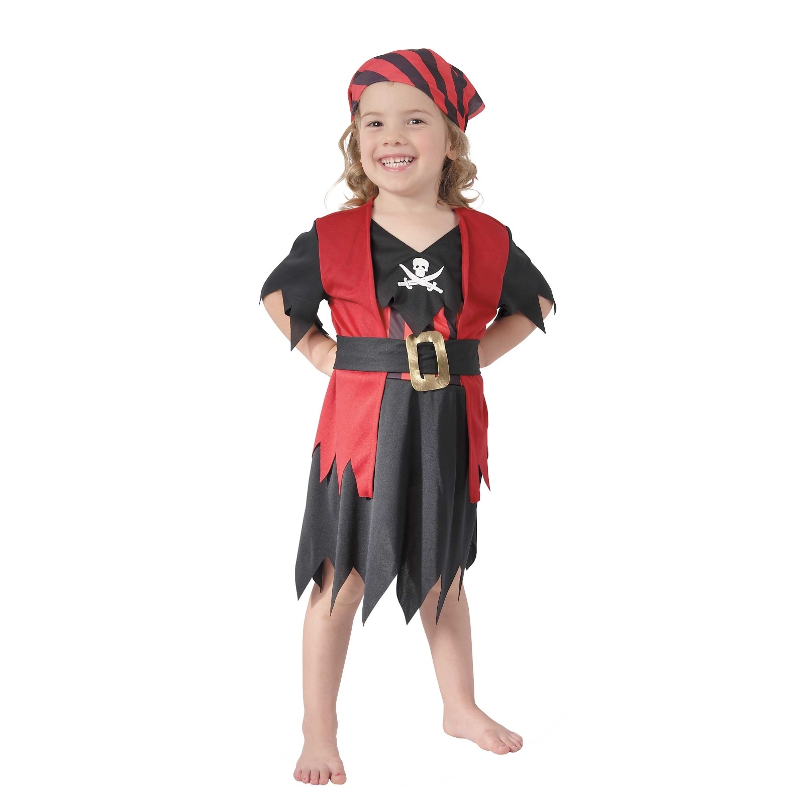 Toddler Pirate Girl Costume