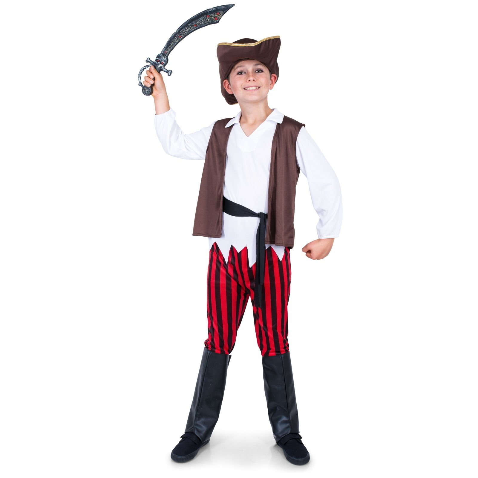 Ship Mate Pirate Boy Costume Large