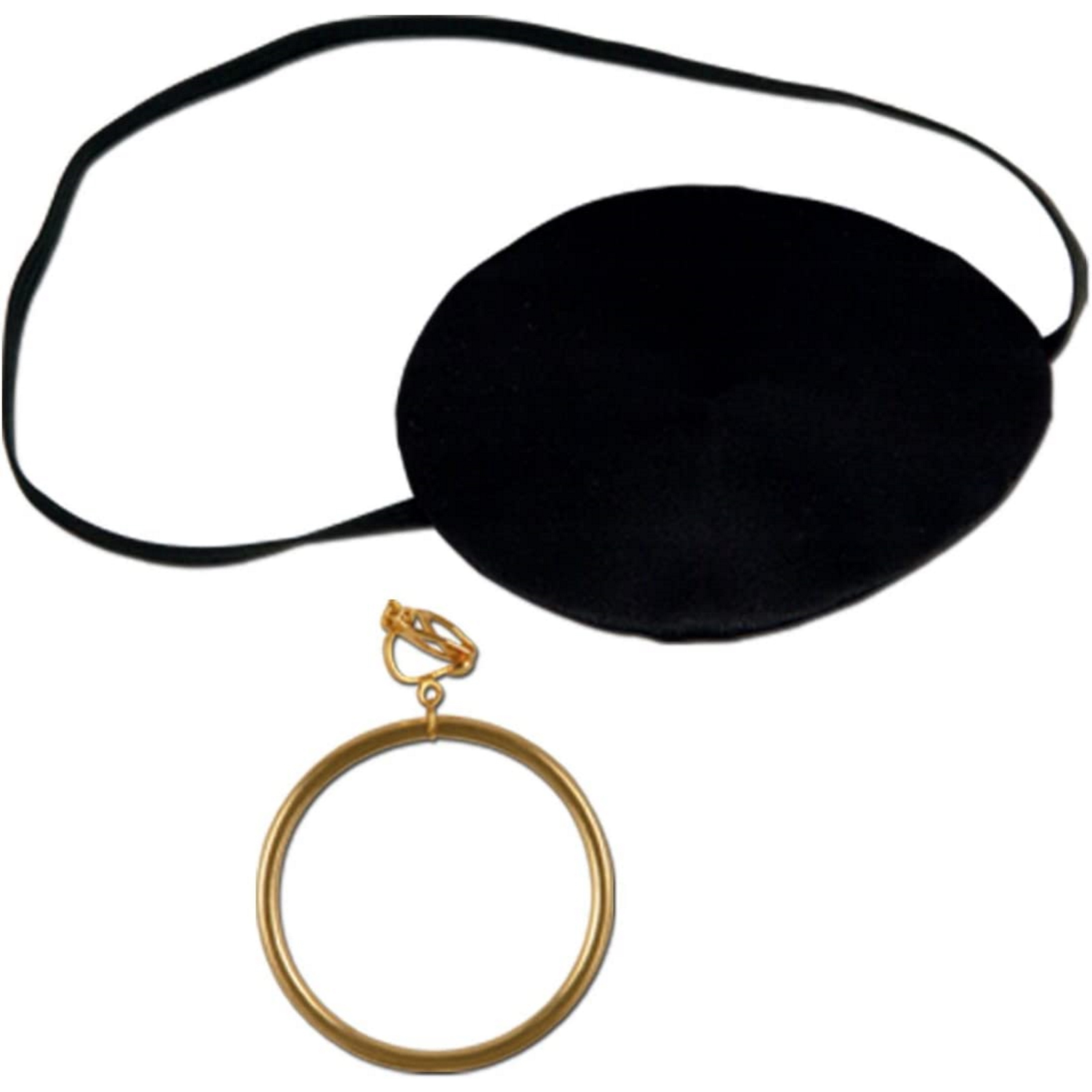 Pirate Eye Patch & Earring Set