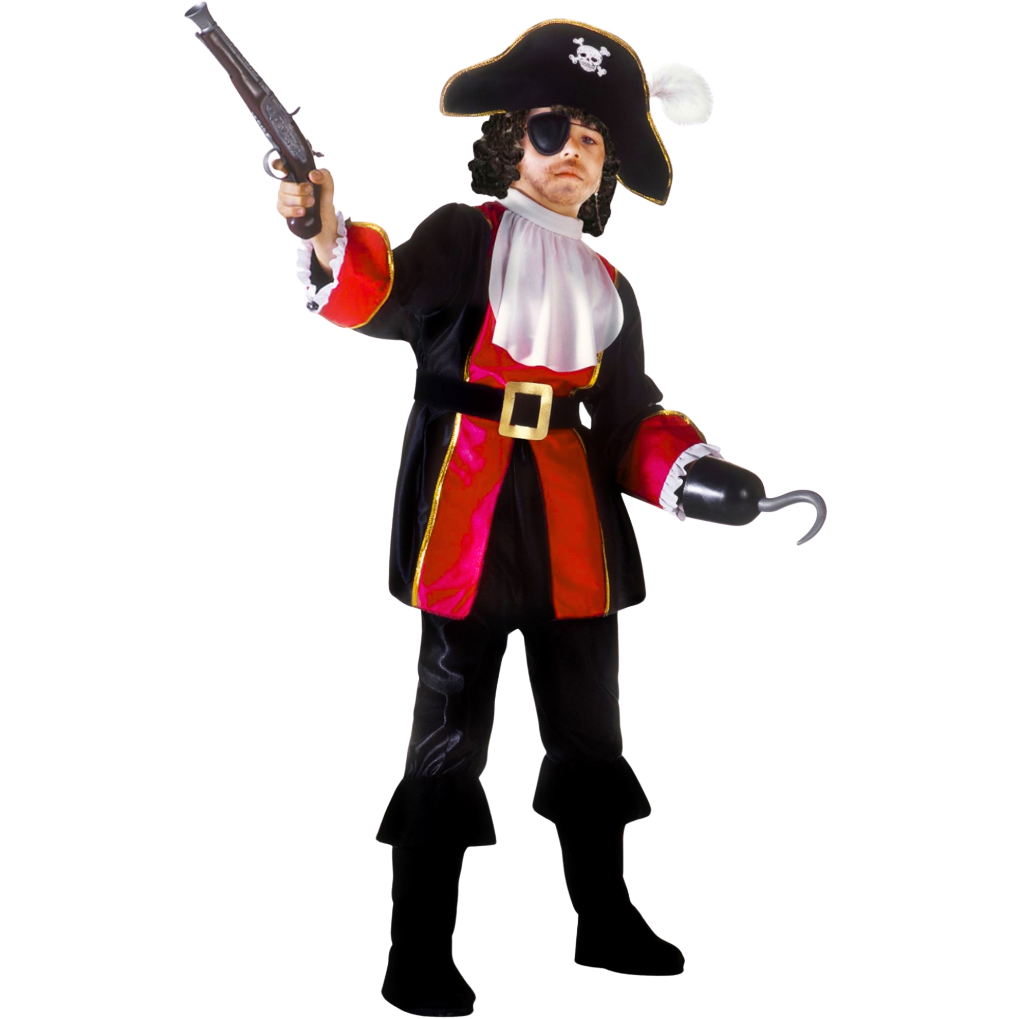 Pirate Captain Boys Costume 4-5 Years