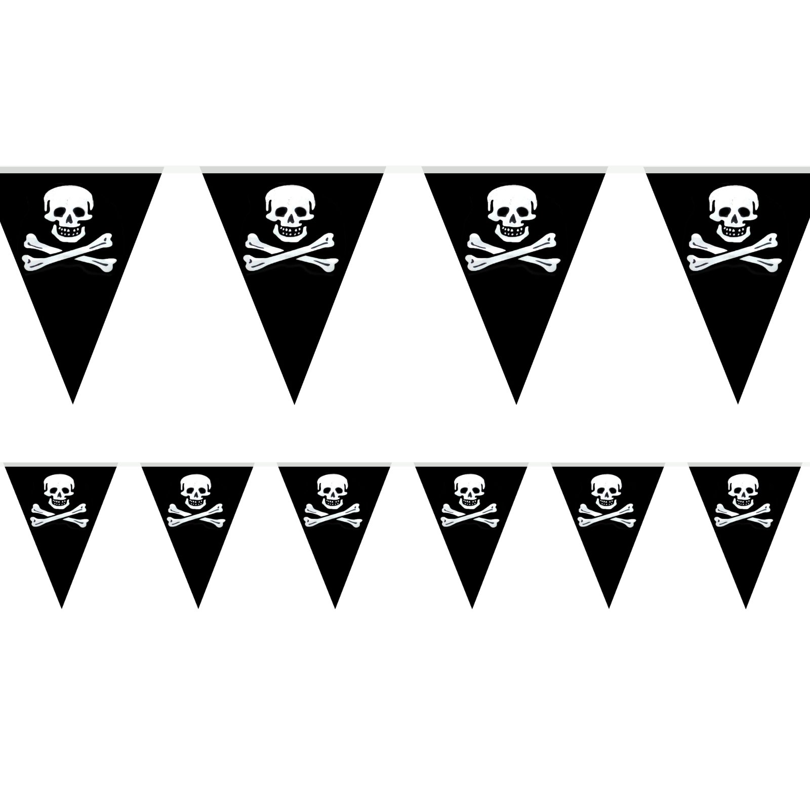 Pirate Skull Flag Banner 