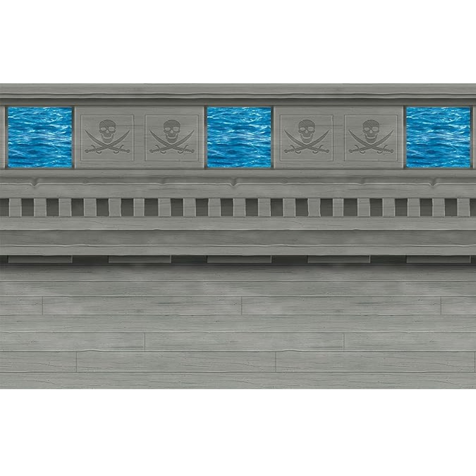 Pirate Ship Backdrop 