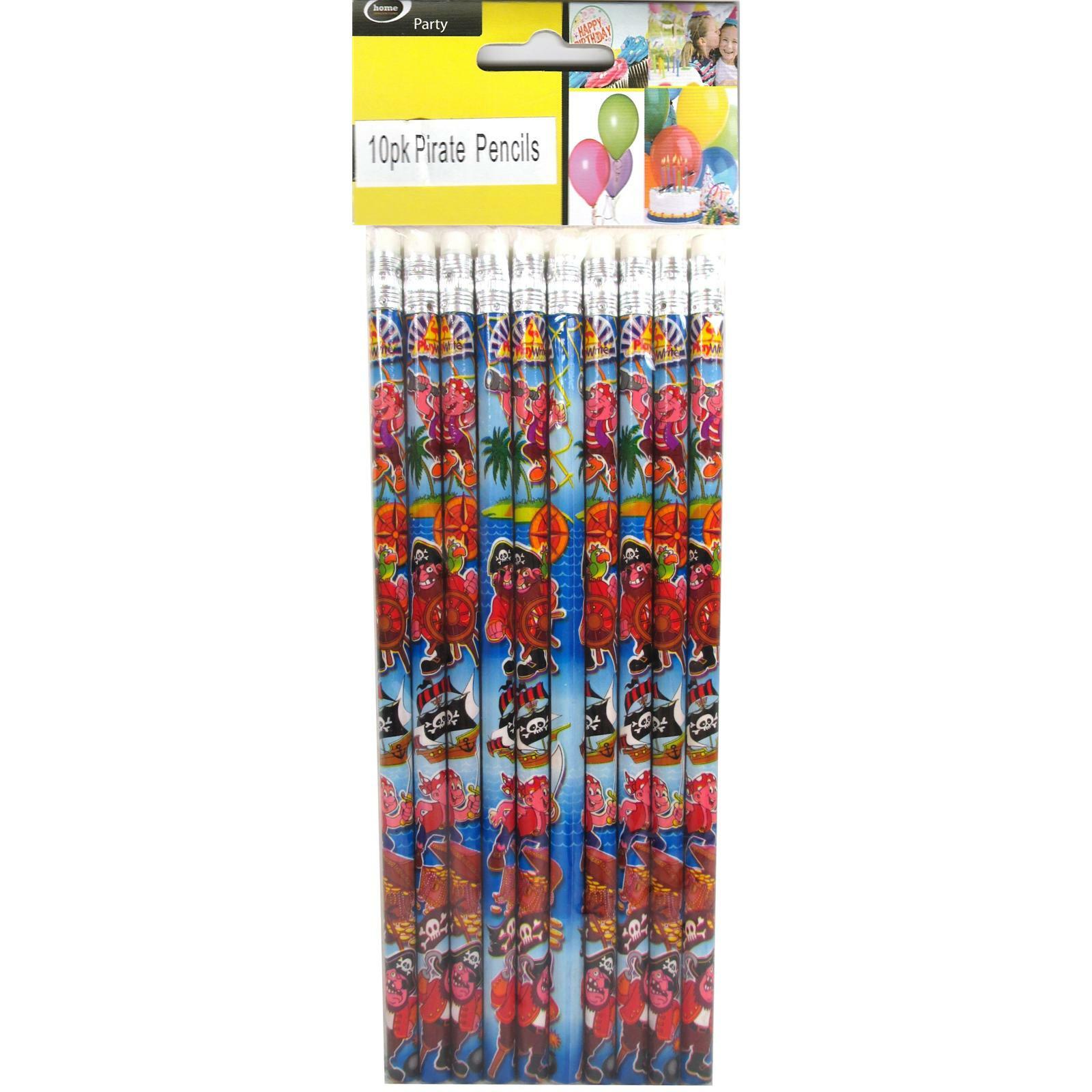 Pirate Pencils (Pack of 10)