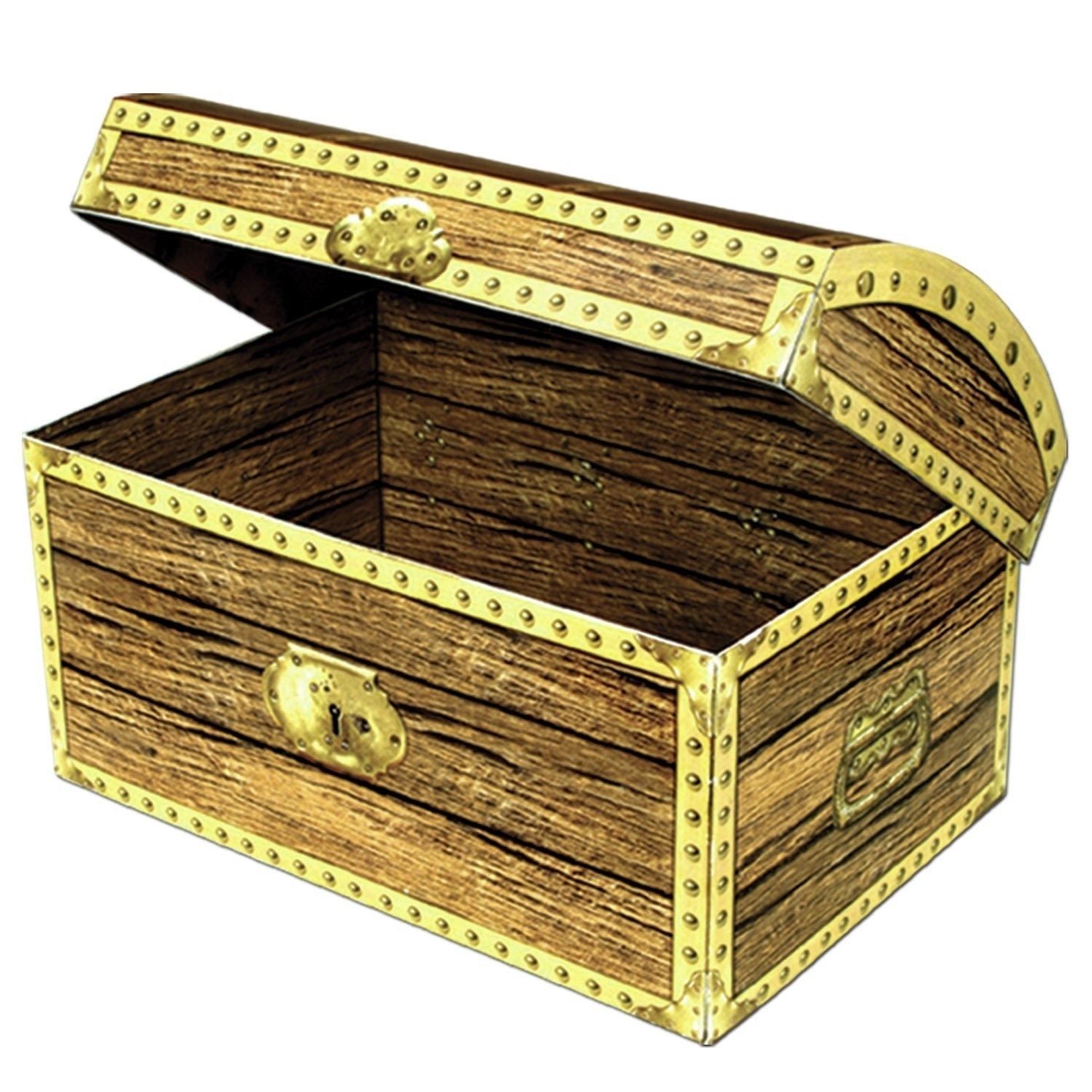 Cardboard Treasure Chest Decoration