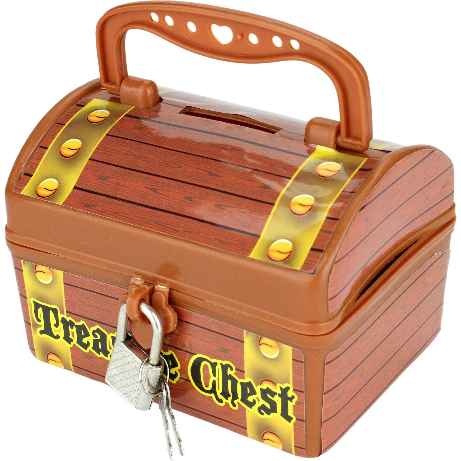 Plastic Treasure Chest Money Box