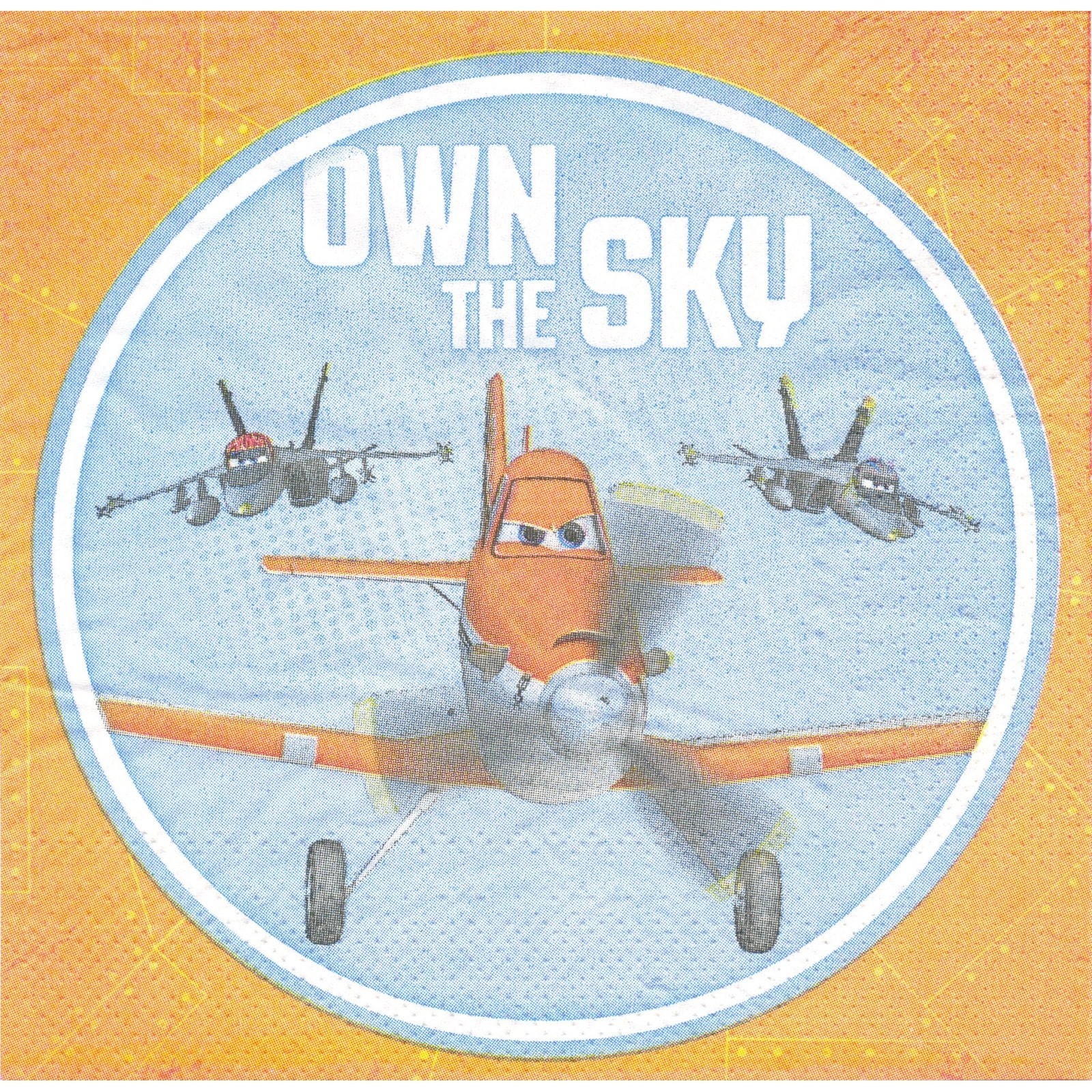 Disney Planes Large Napkins / Serviettes (Pack of 16)