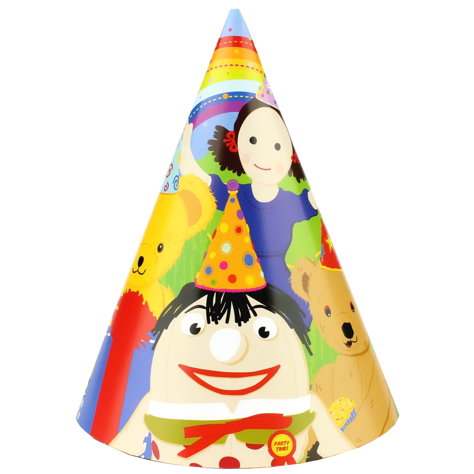Play School Party Hats (Pack of 8)