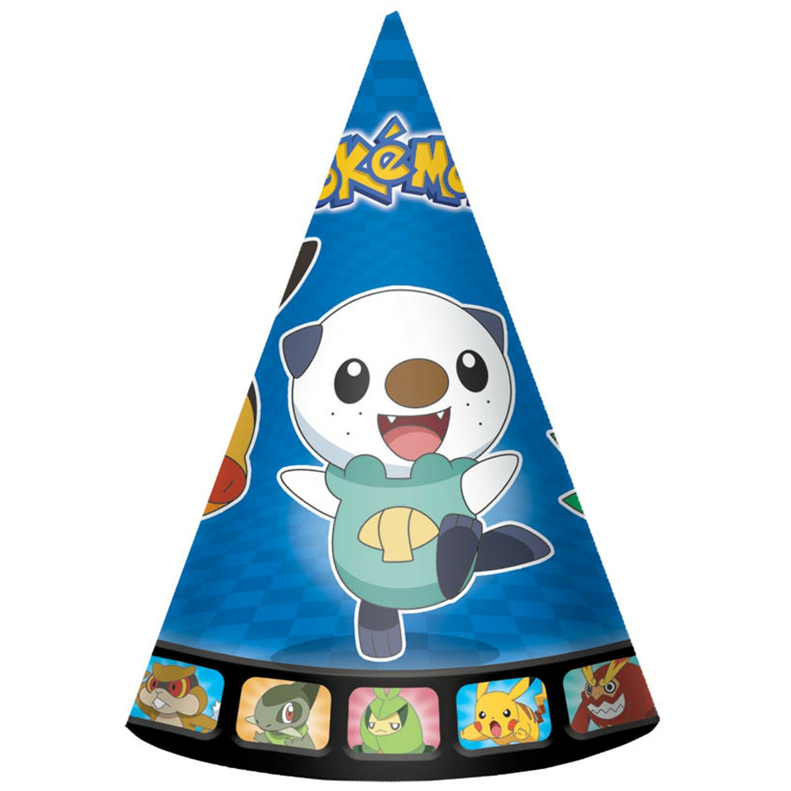 Pokemon Party Hats (Pack of 8)