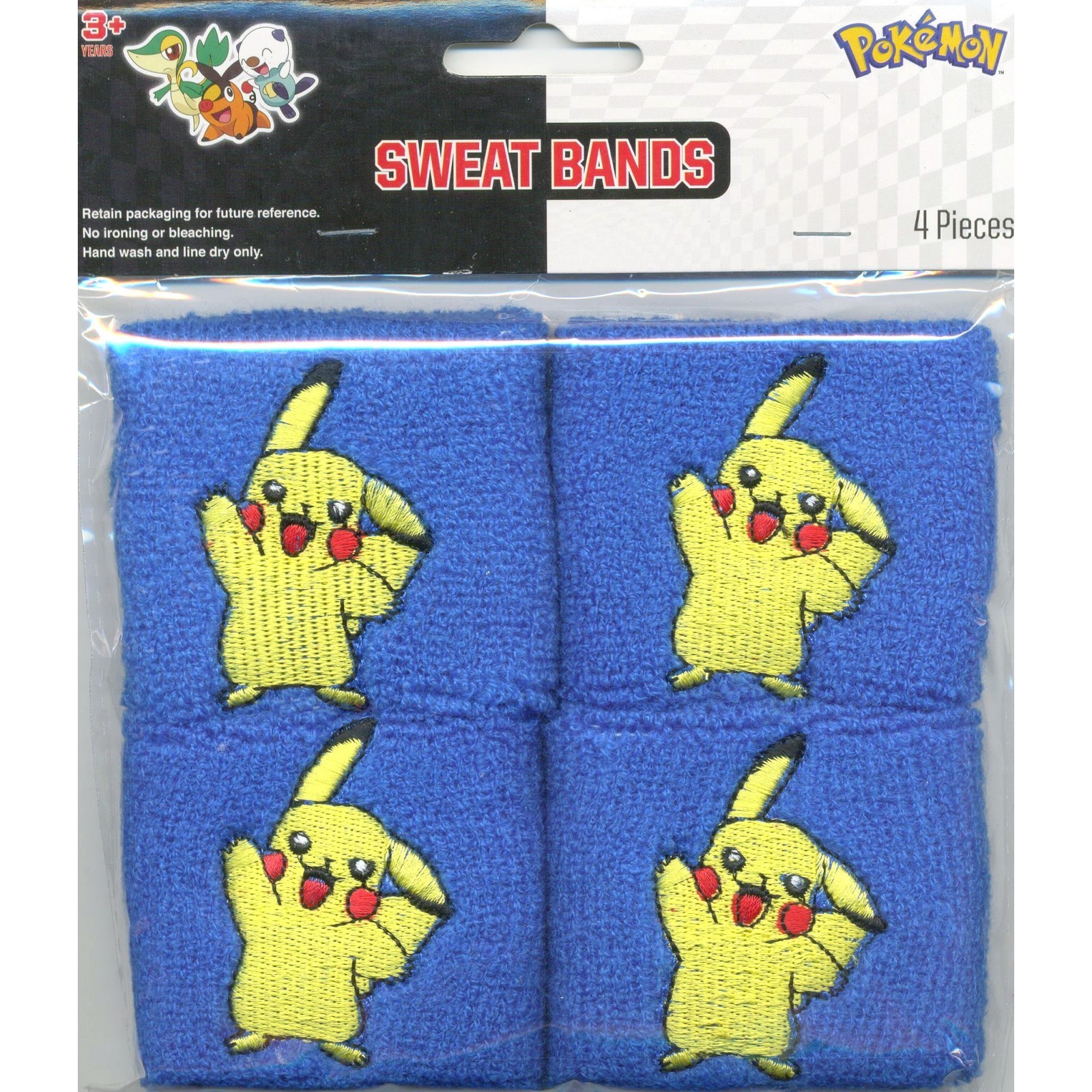 Pokemon Sweatbands (Pack of 4)