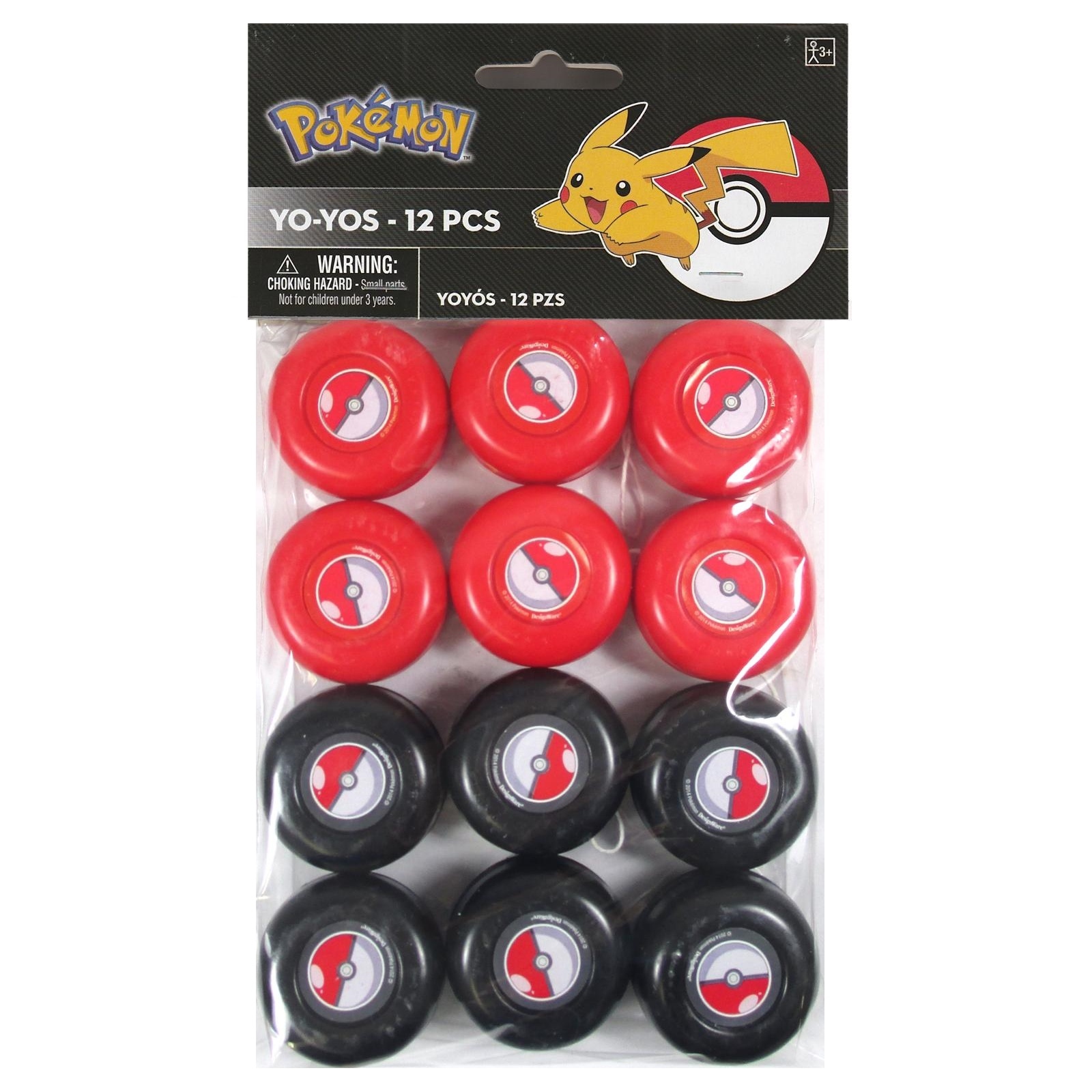 Pokemon Mini Yo-Yos (Pack of 12)