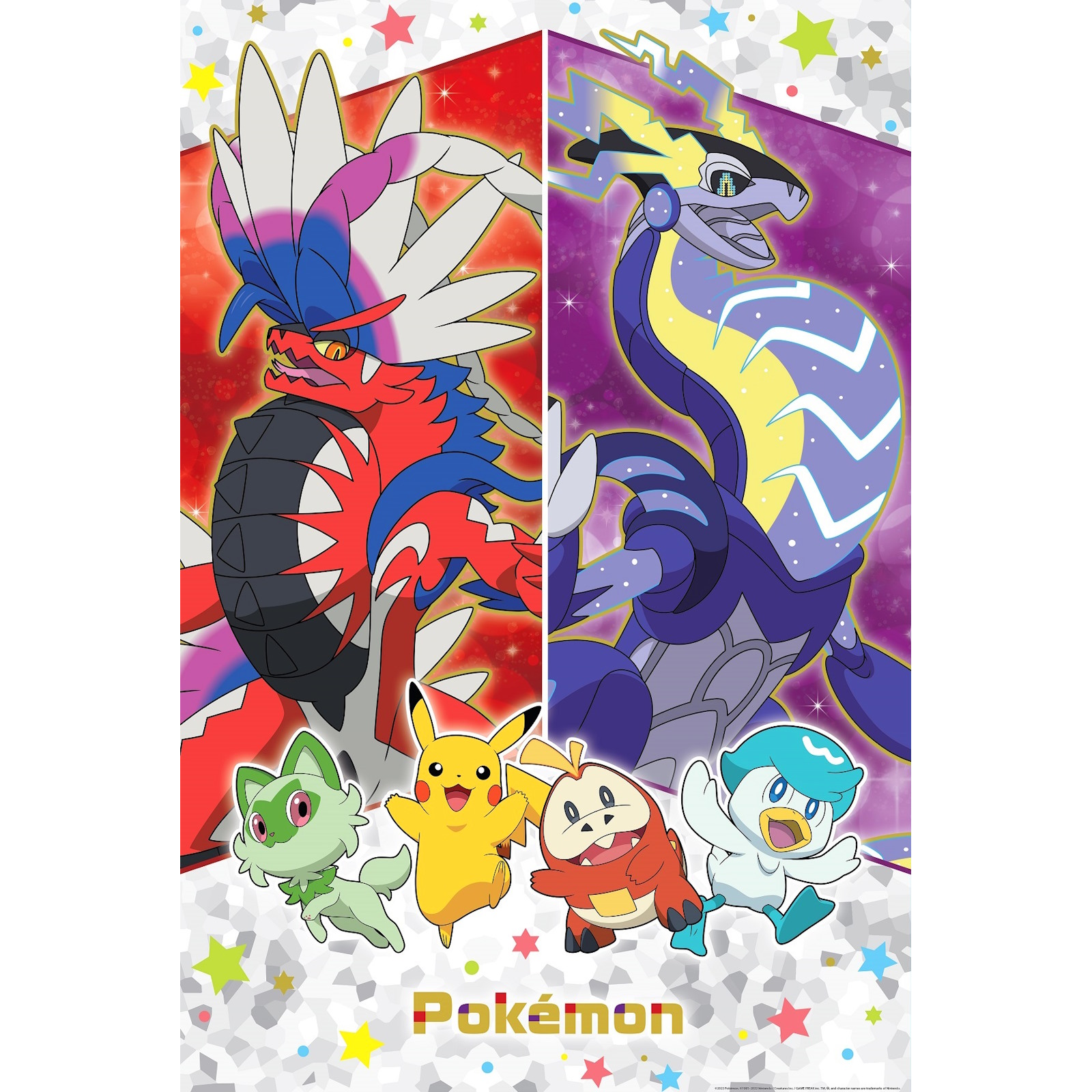 Pokemon Scarlett and Violet Poster
