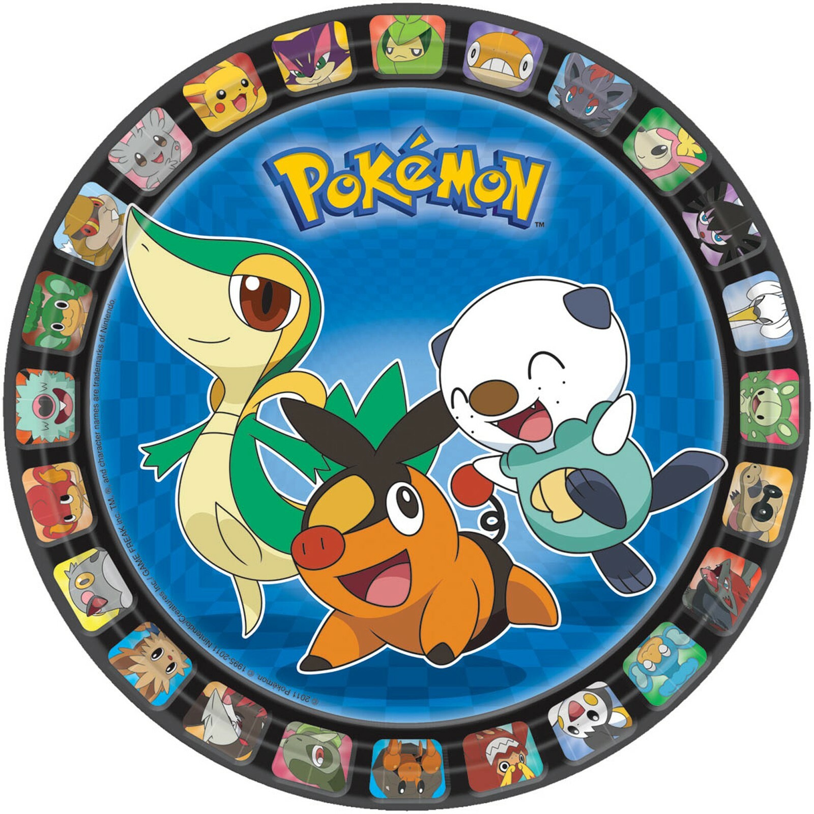 Pokemon Large Paper Plates (Pack of 8)