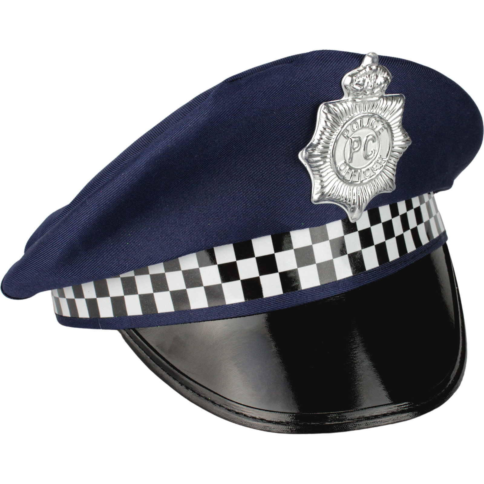 Child Navy Blue Police Officer Hat 