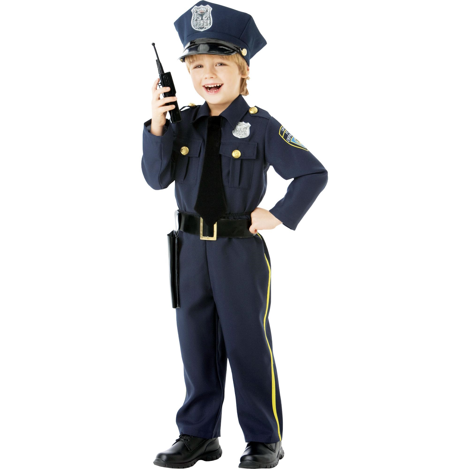 Police Officer Boy Costume