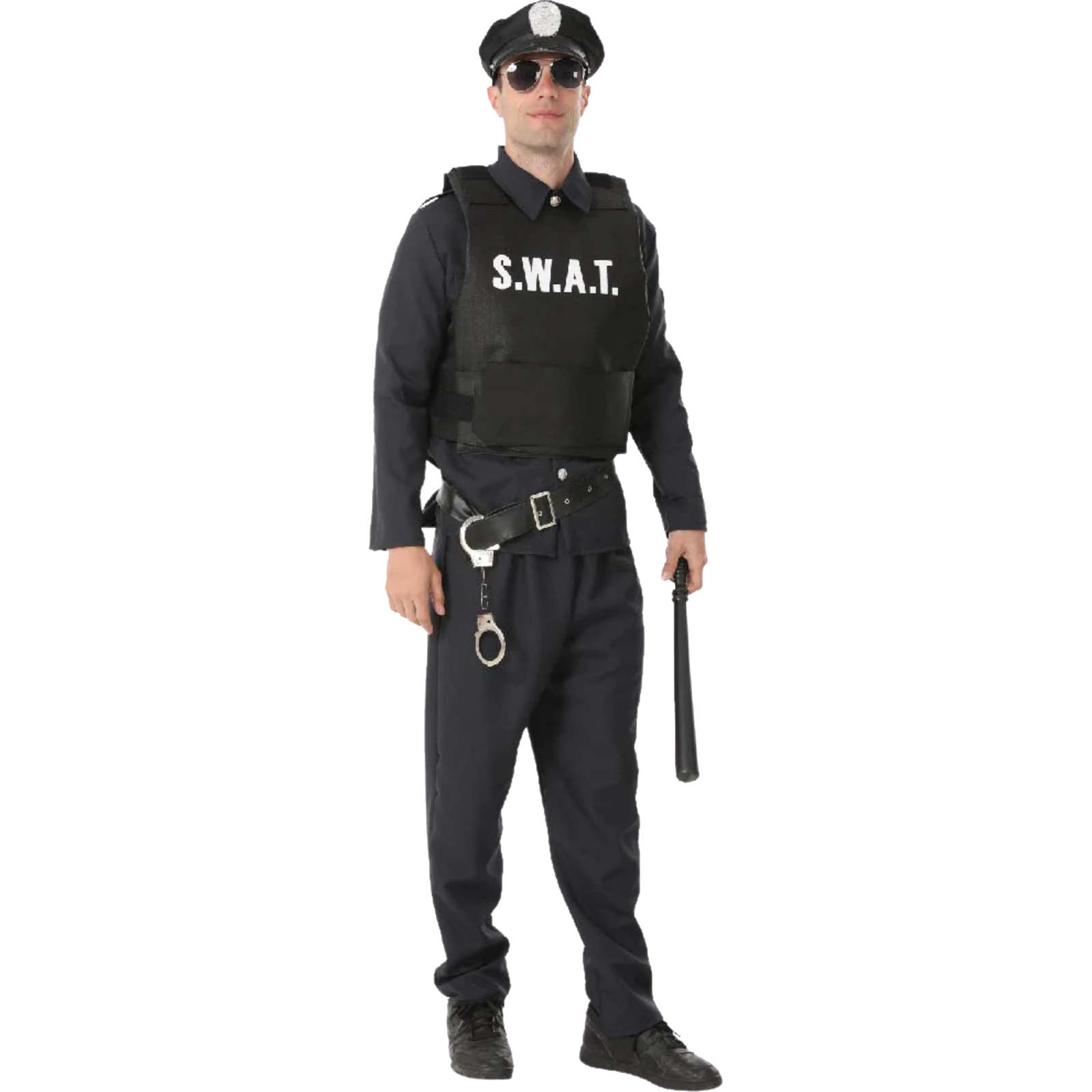 Adult SWAT Vest Costume One Size