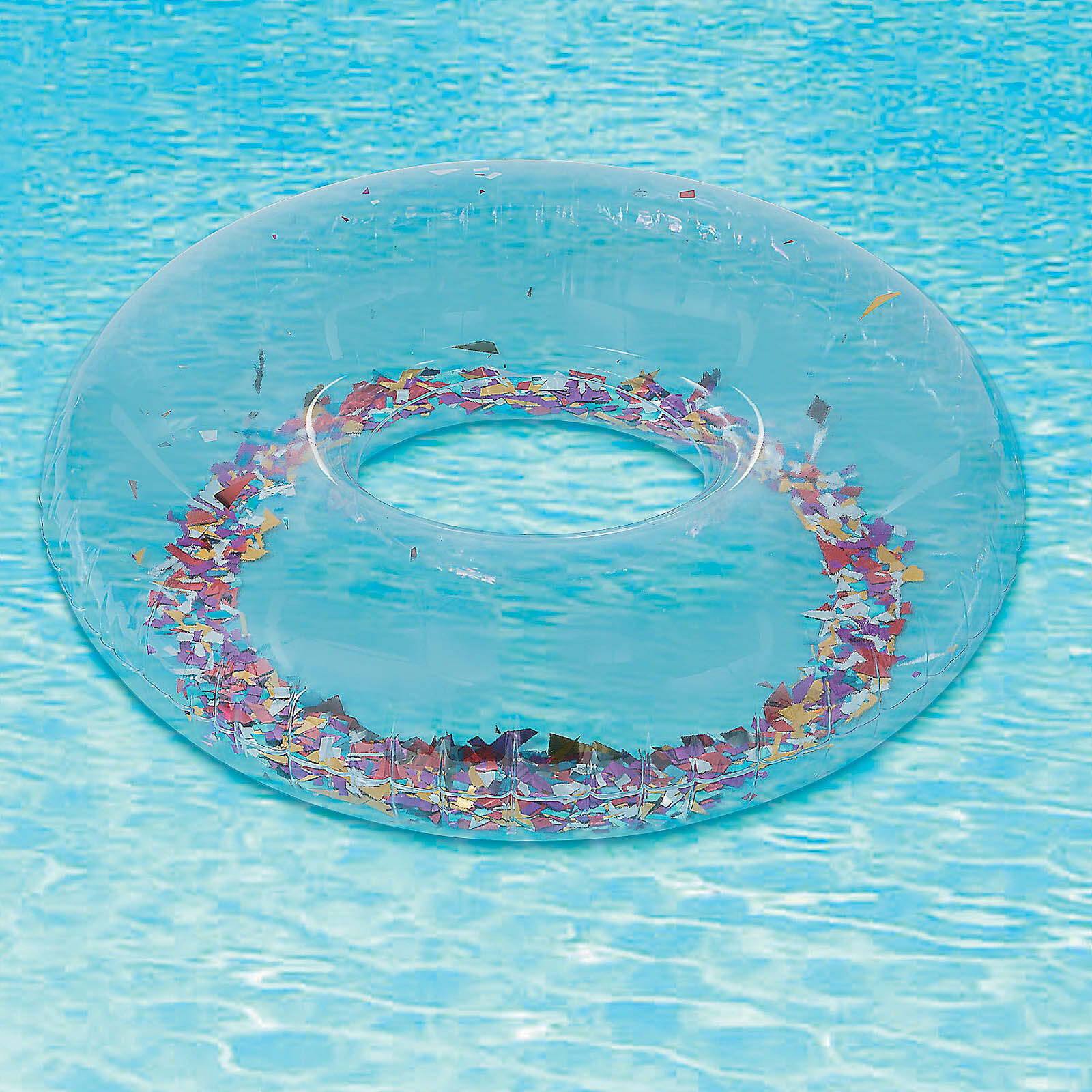 Inflatable Confetti Pool Ring 91cm