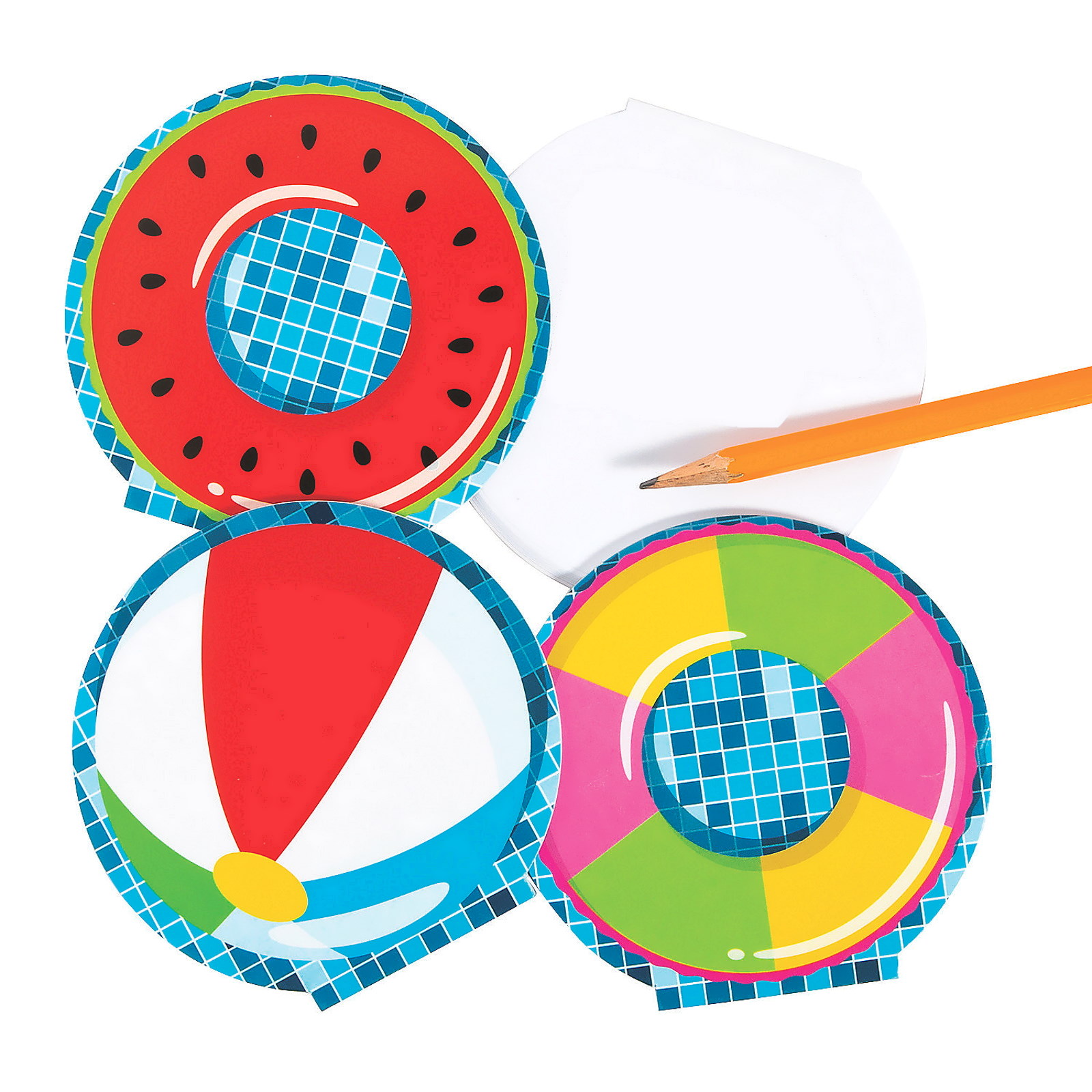 Pool Party Notepads (Pack of 24)