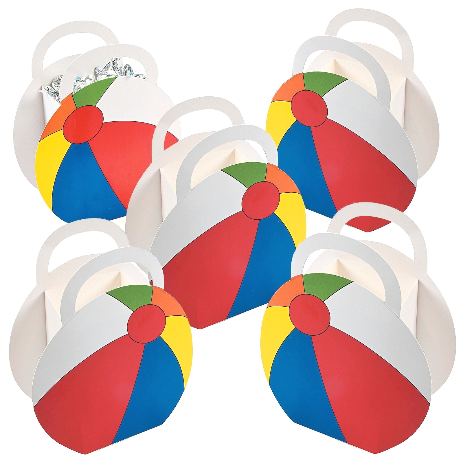 Beach Ball Treat Boxes (Pack of 12)