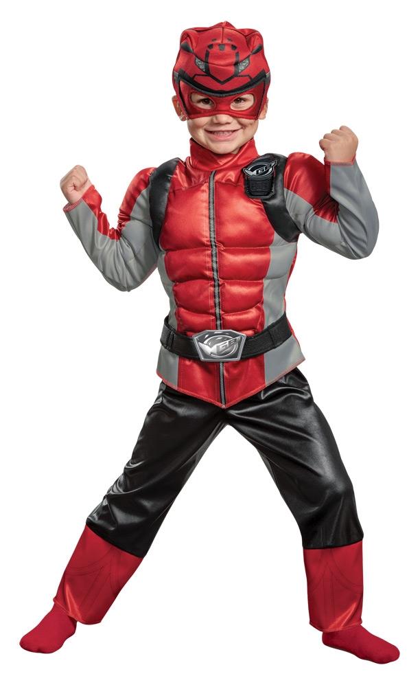 Power Rangers Beast Morphers Red Ranger Half Mask Child Costume