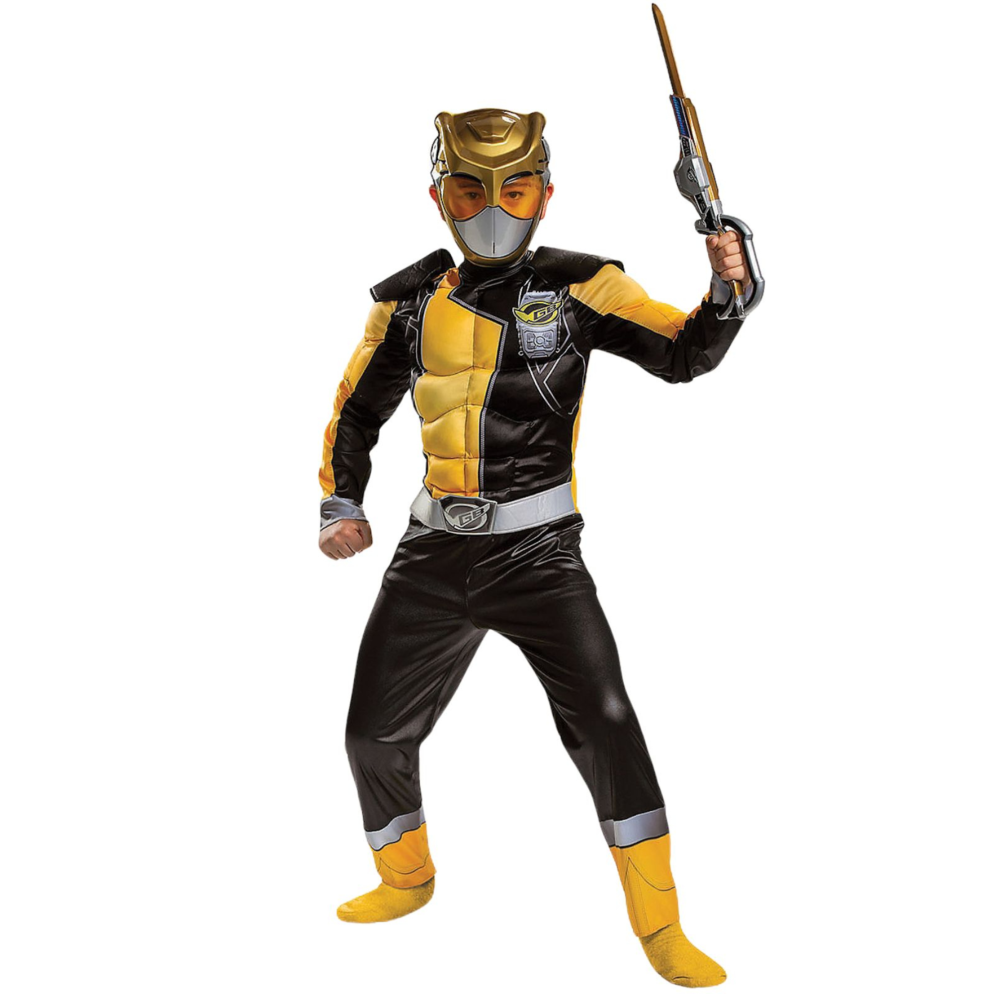 Power Rangers Gold Beast Morphers Kids Costume