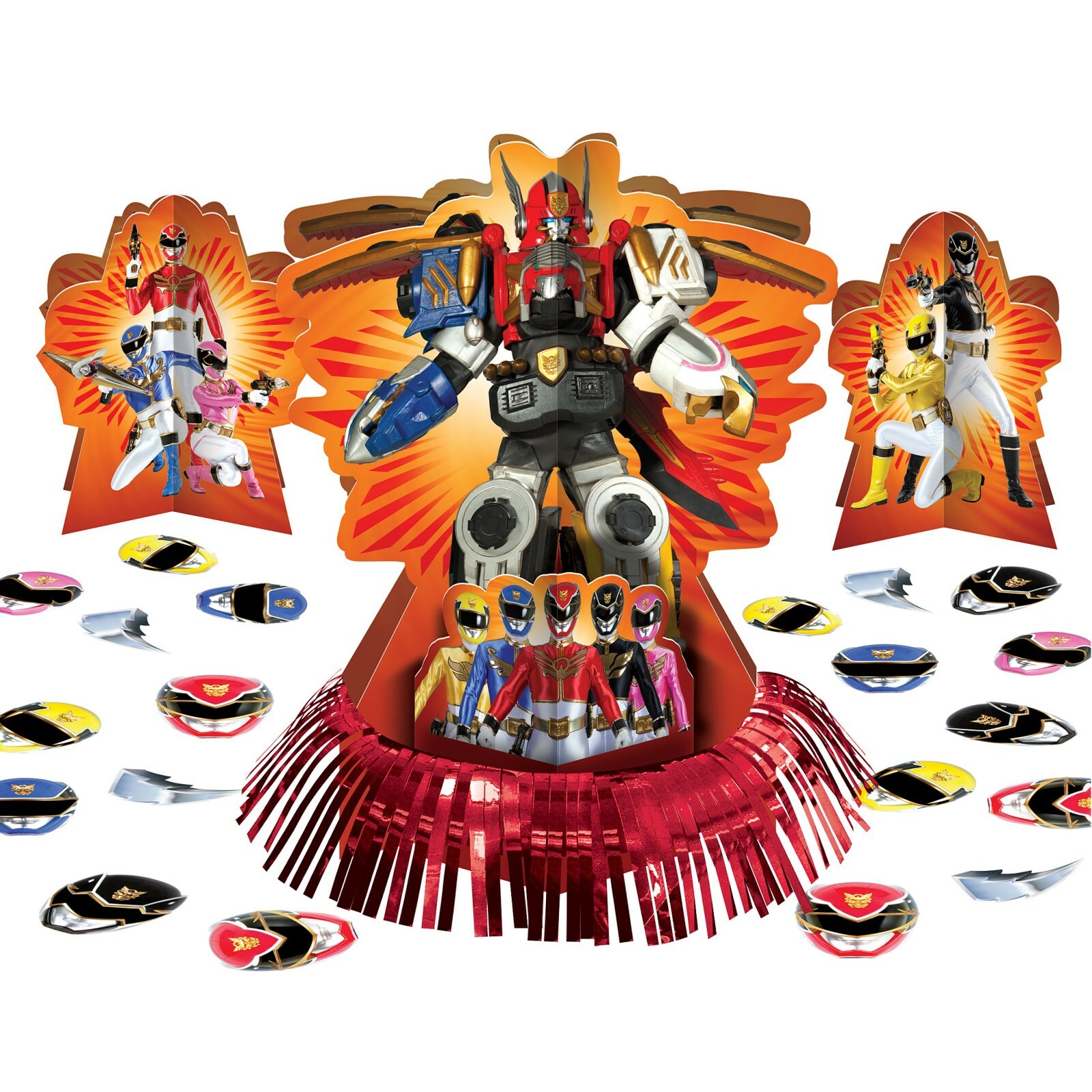 Power Rangers Megaforce Table Decorating Kit | Fashion For Fun ...