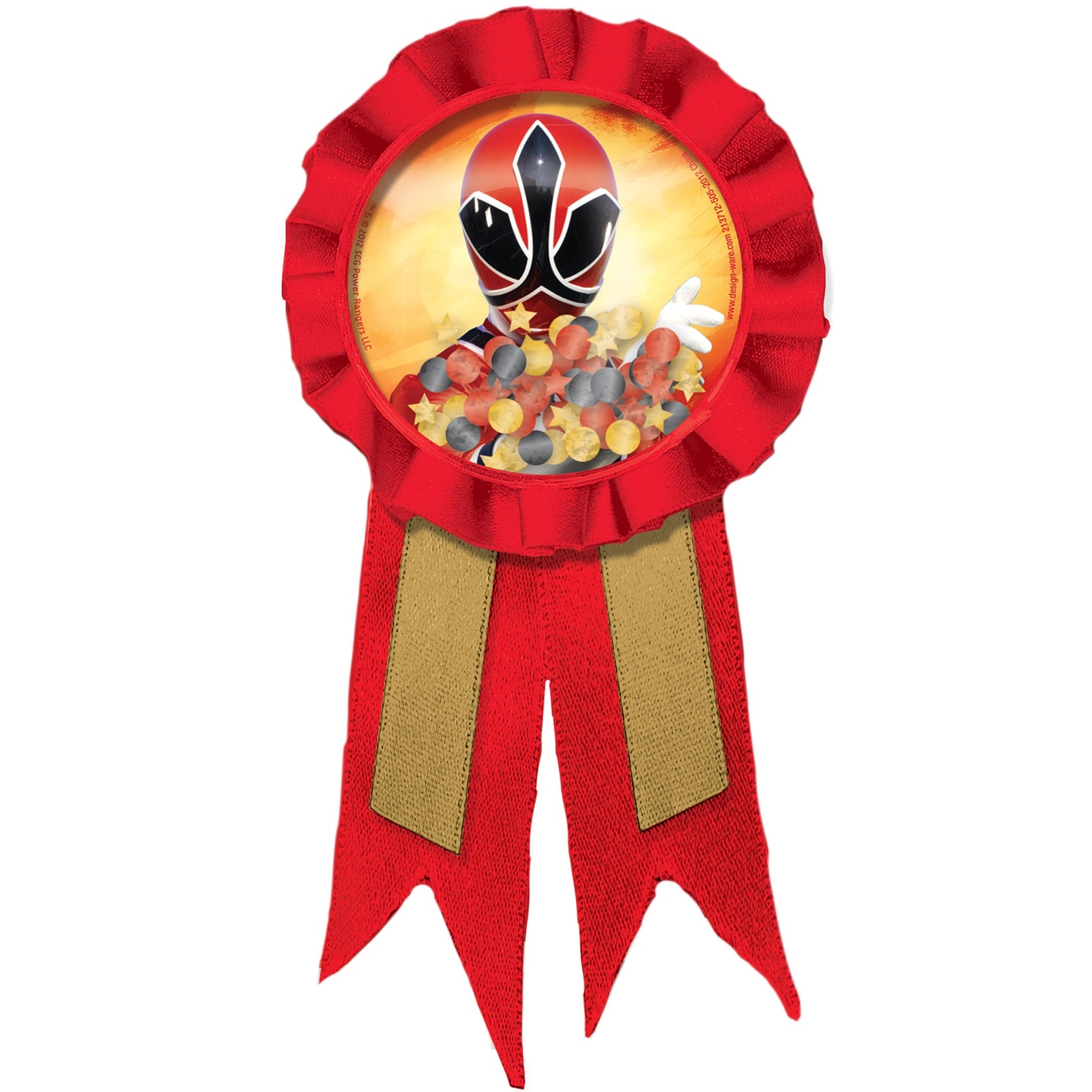 Power Rangers Samurai Award Ribbon