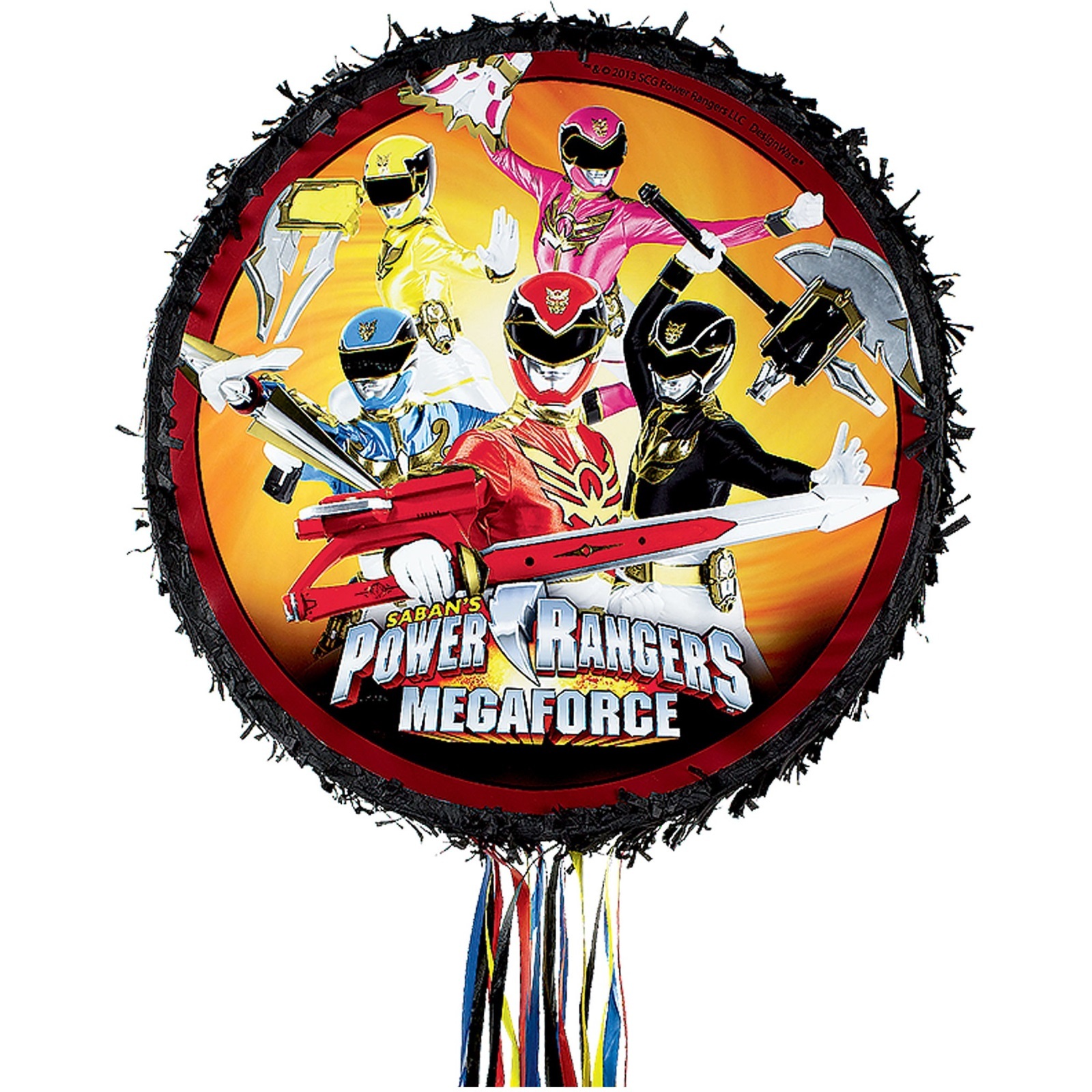 Power Rangers Megaforce Pull String Pinata
