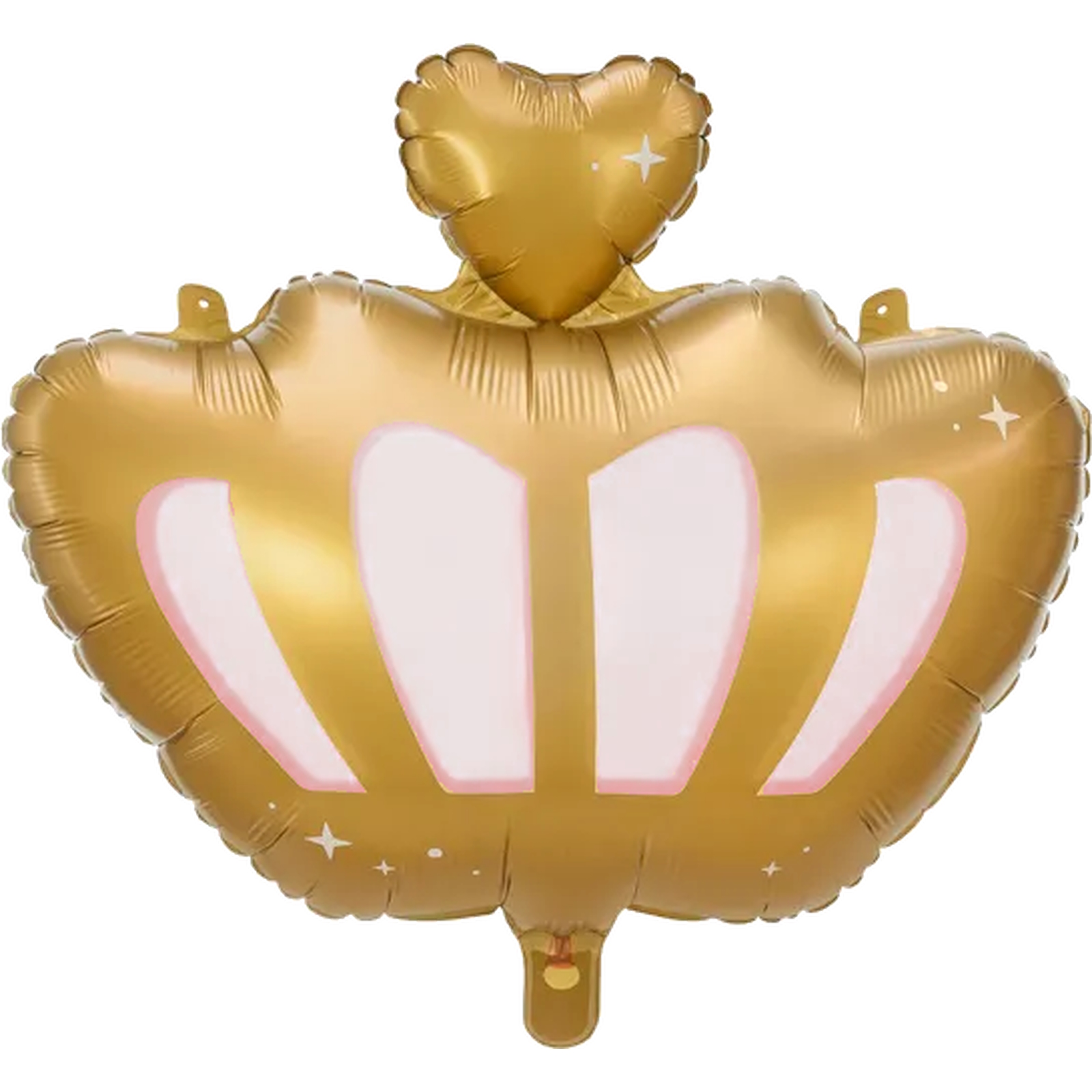 Pink and Gold Princess Crown Foil Balloon 52cm