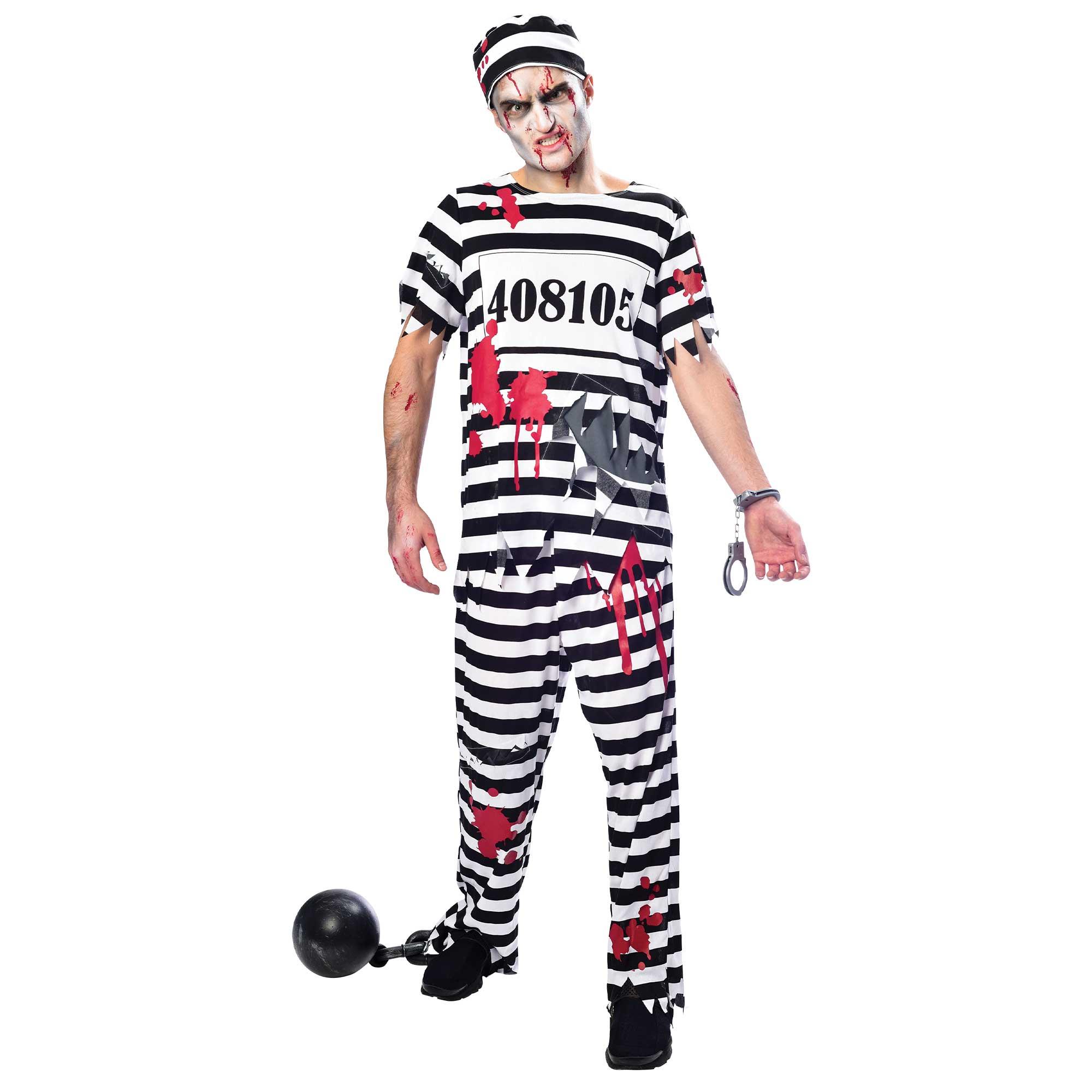 Zombie Convict Adult Costume