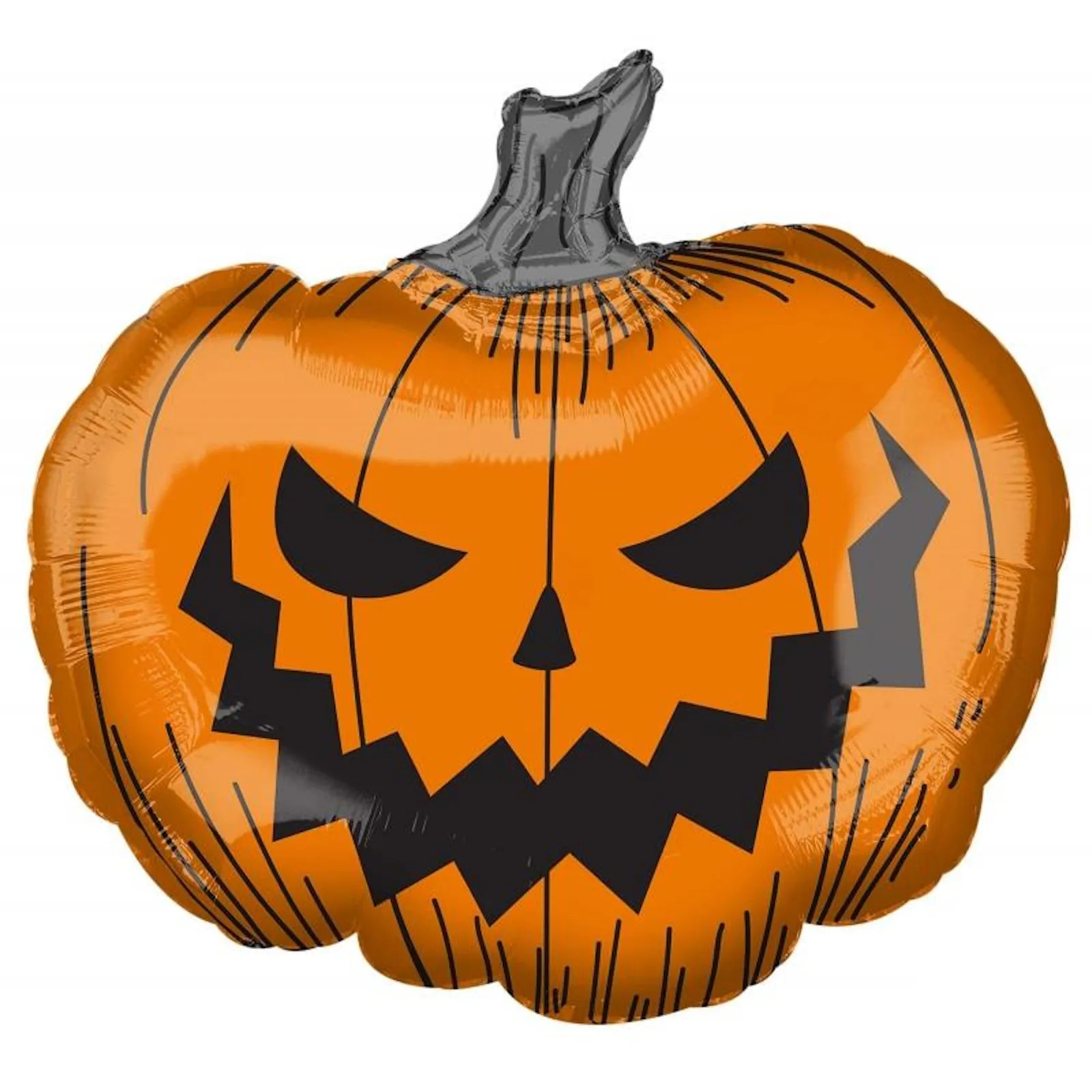 Halloween Pumpkin Foil SuperShape Balloon 73cm
