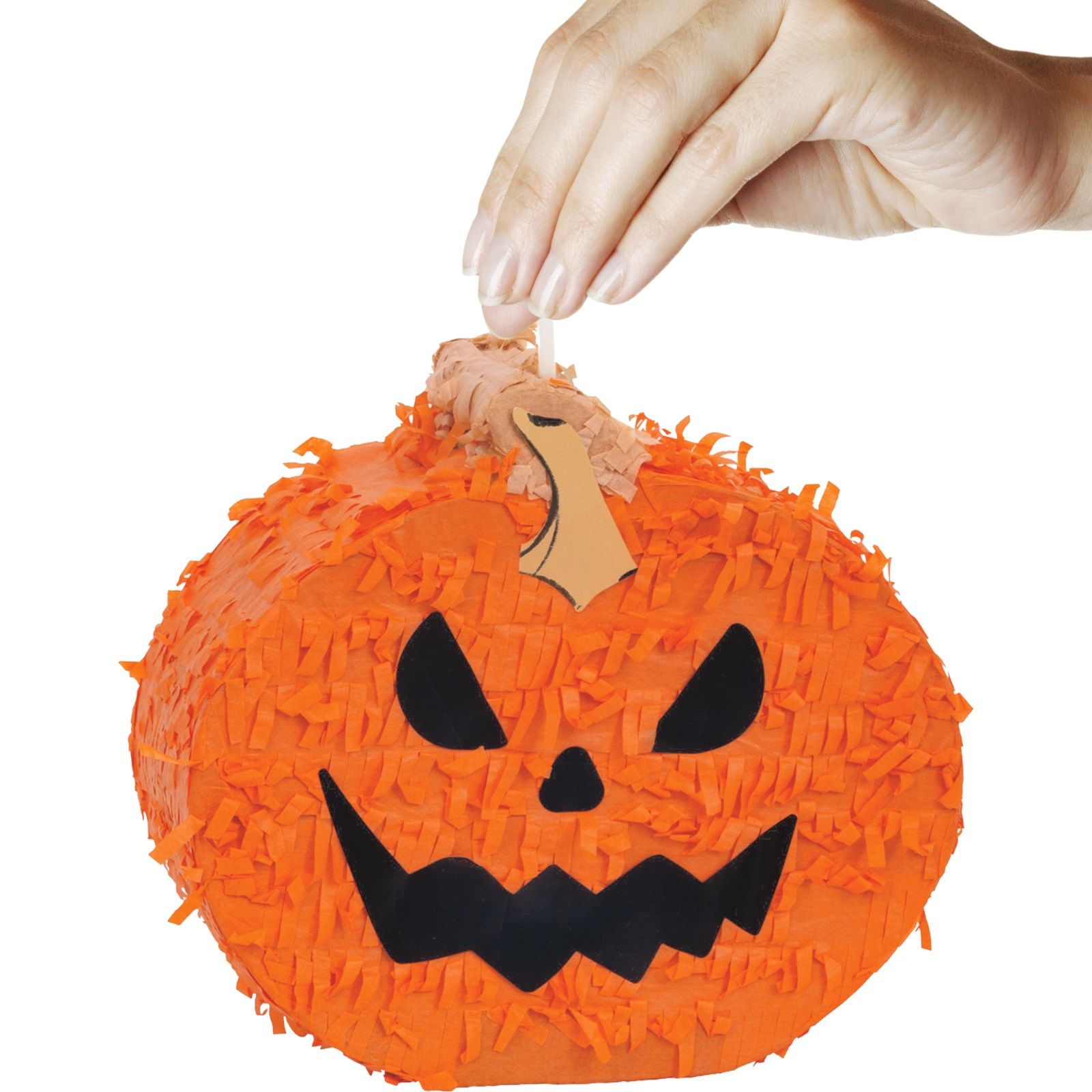 Pumpkin Mini Pinata Decoration 16cm 