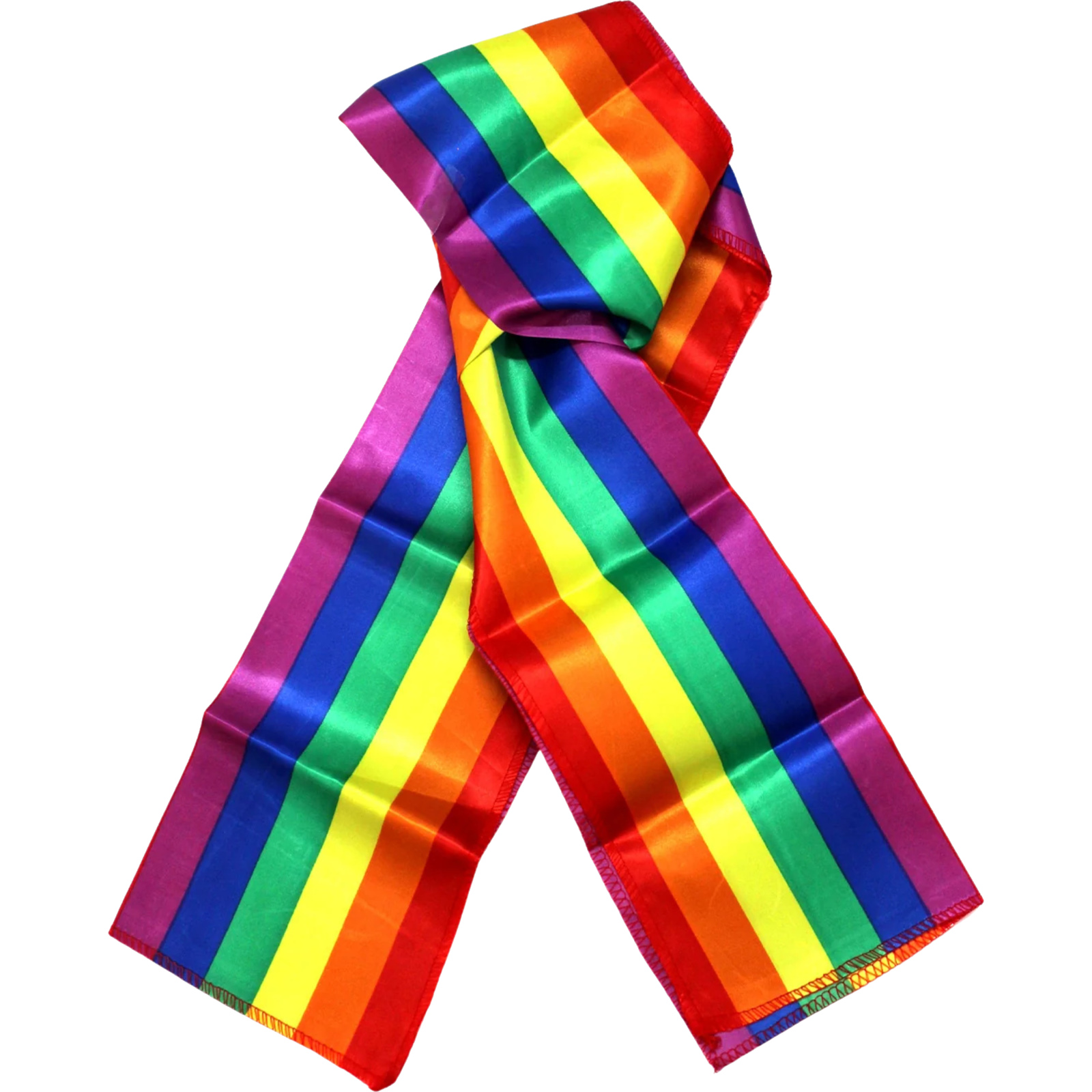 Rainbow Stripe Scarf