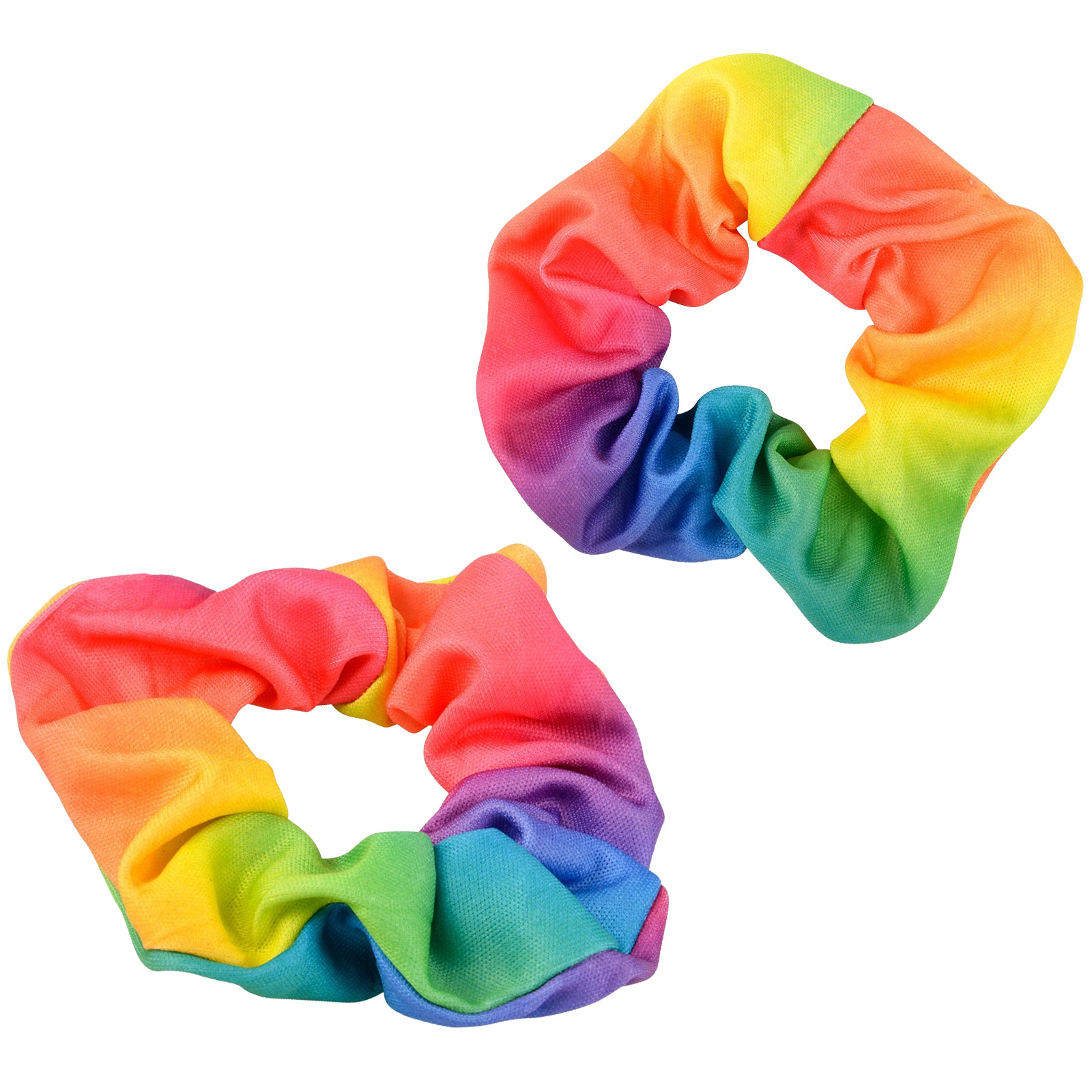 Rainbow Hair Scrunchies (Pack of 2)