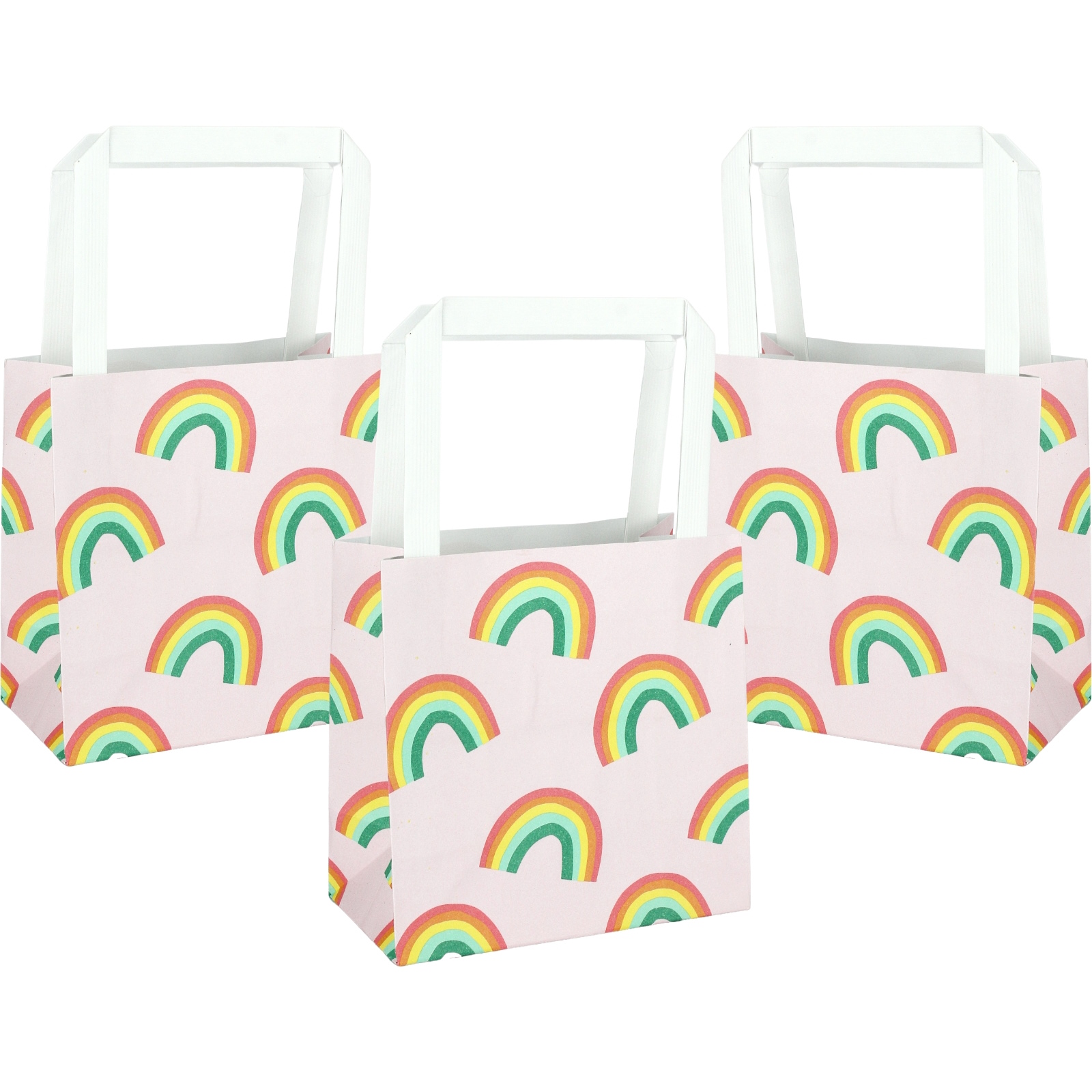 Rainbow Paper Favour Bags (Pack of 3)