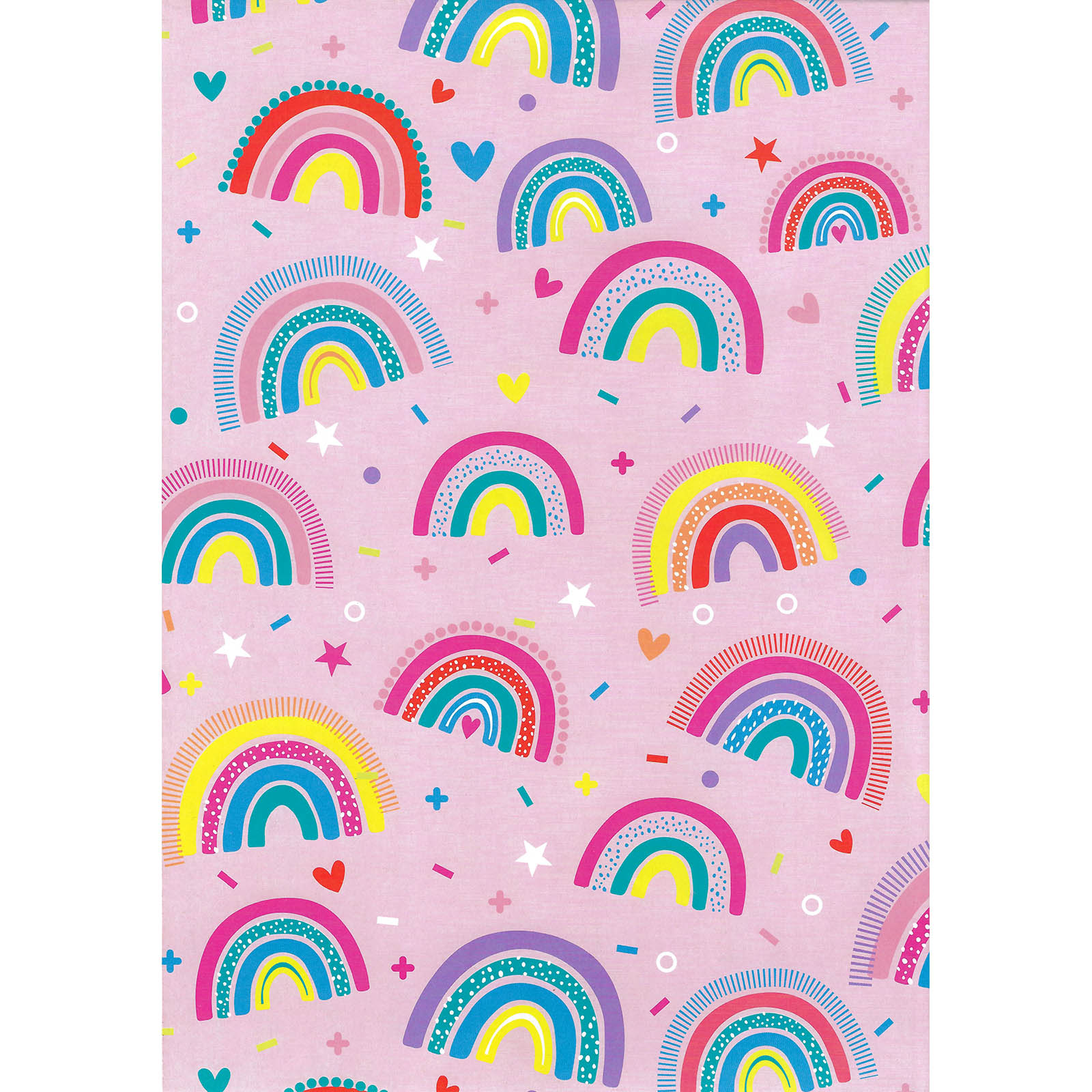 Boho Rainbows Wrapping Paper (1 Sheet) 