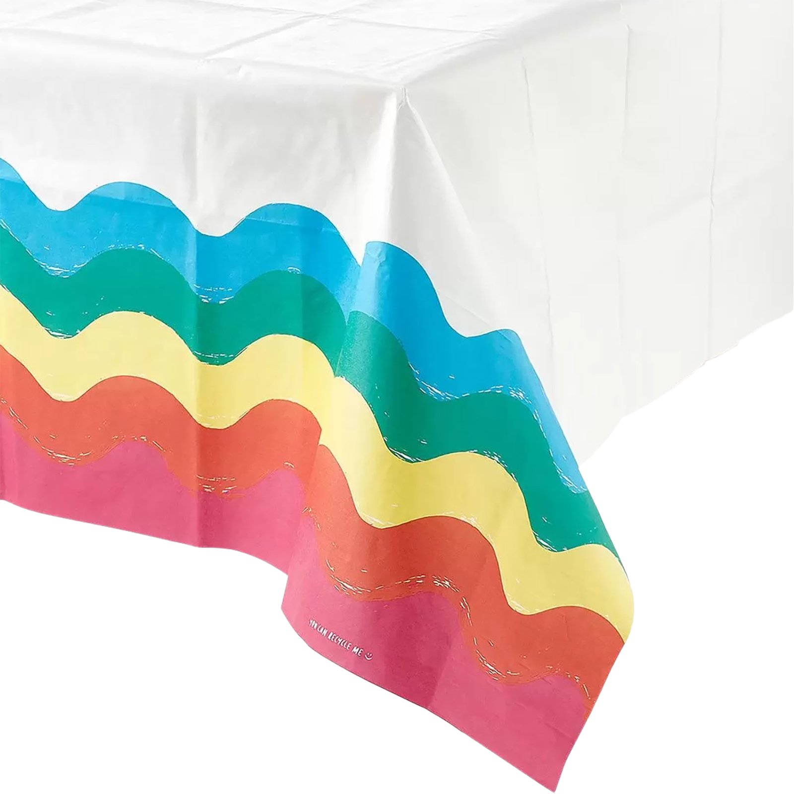 Talking Tables Rainbow Retro Paper Tablecloth