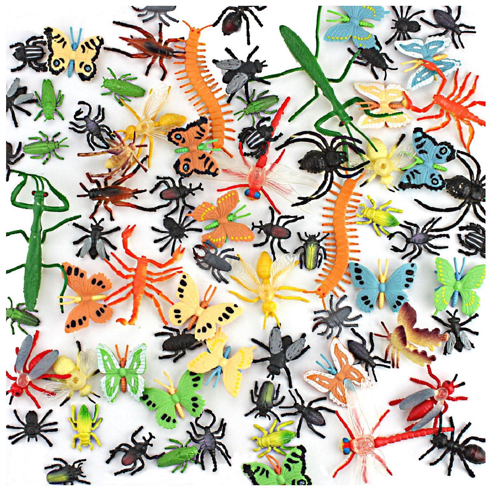 Plastic Bugs Bulk Pack