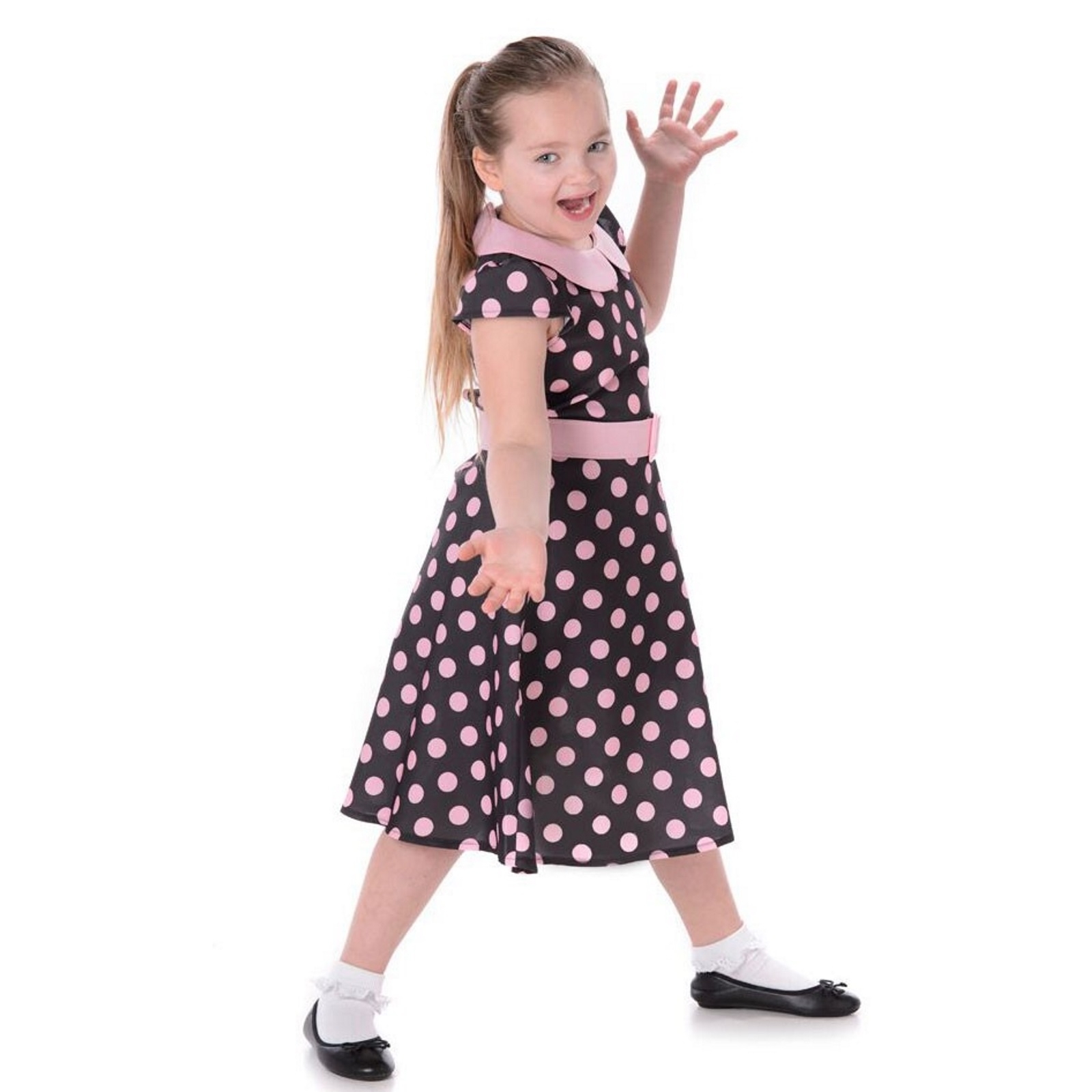 Rock N Roll Girl Childs Costume Medium