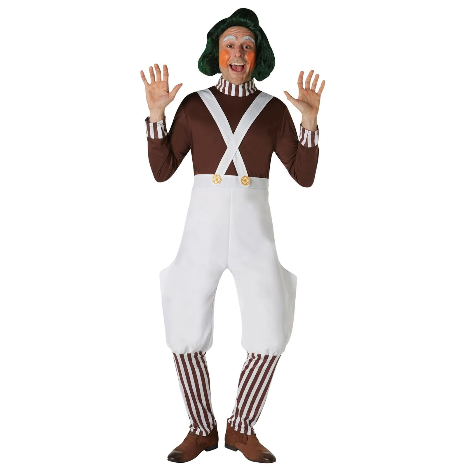 Willy Wonka and the Chocolate Factory Oompa Loompa Deluxe Adult Costume