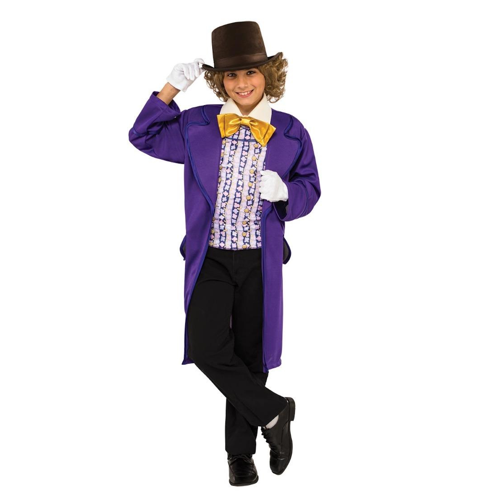 Willy Wonka Chocolate Factory Classic Child Costume