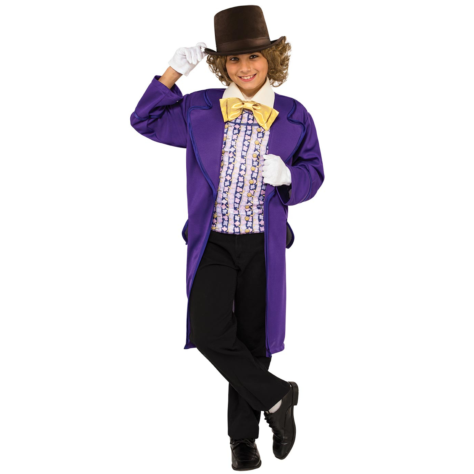 Willy Wonka Deluxe Kids Costume Set