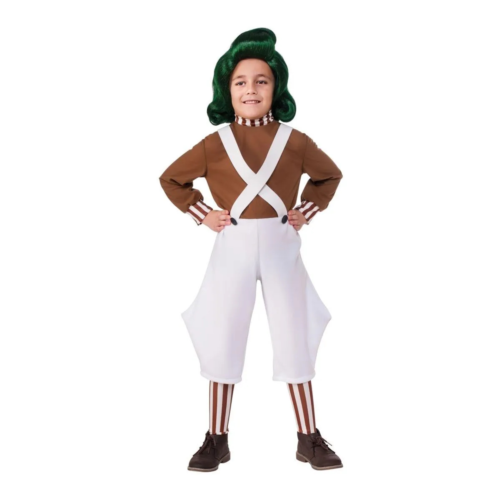 Willy Wonka & The Chocolate Factory Oompa Loompa Child Costume