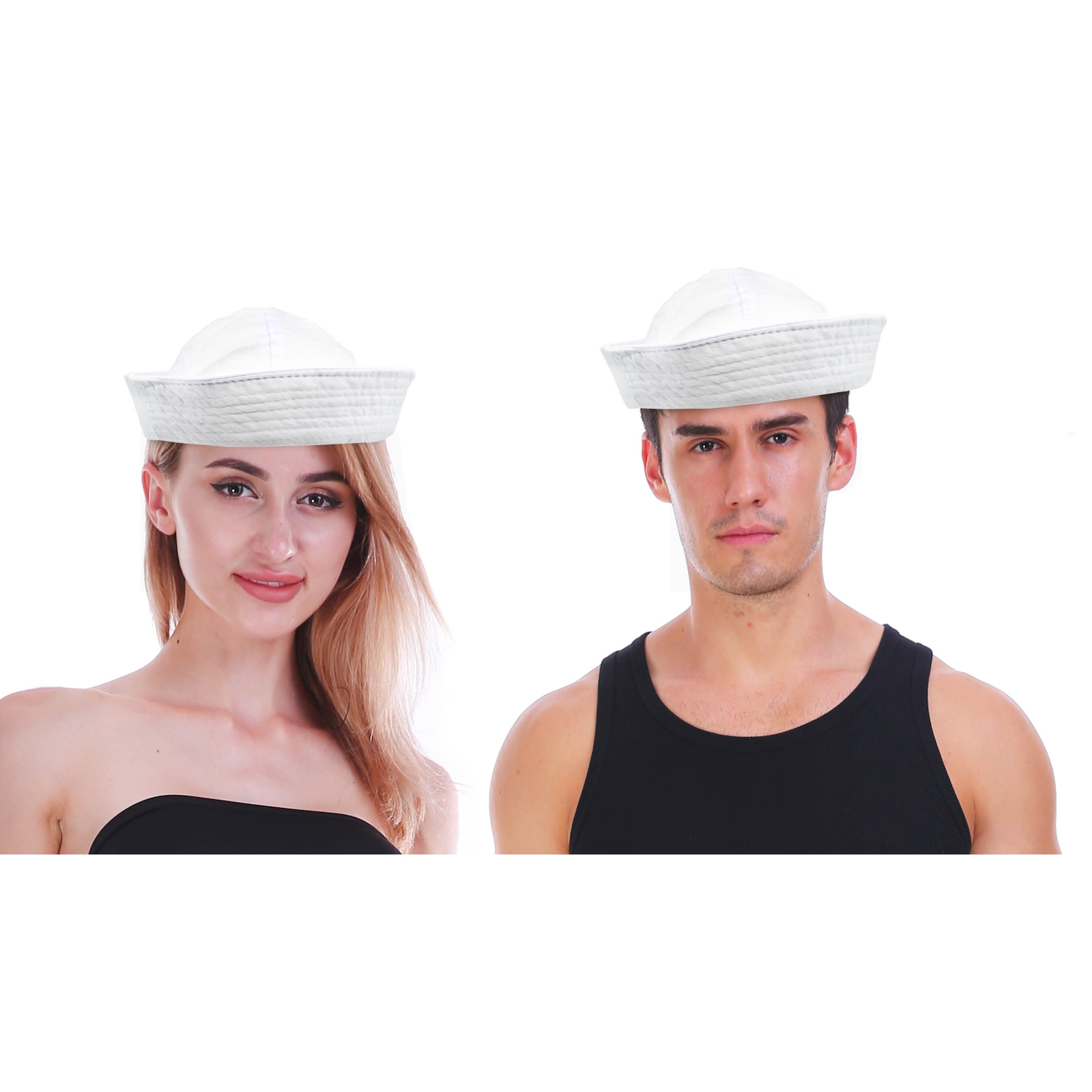 Adult White Sailors Hat