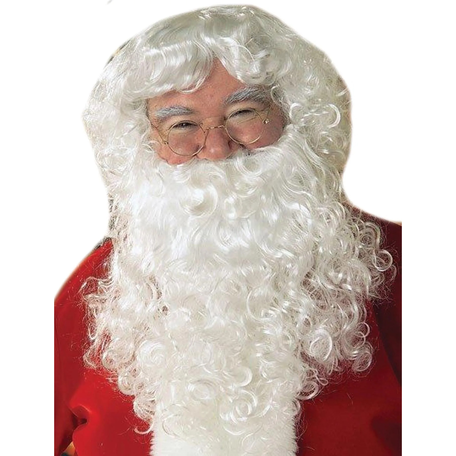 Santa Claus Classic Adult Beard & Wig Set